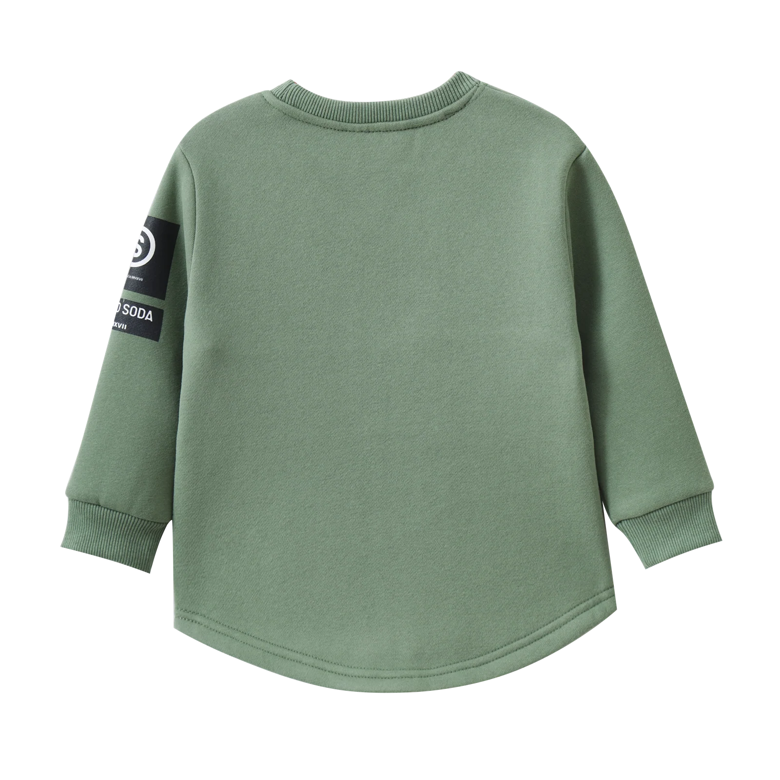Flint Detailed Crew - Olive - Image 6