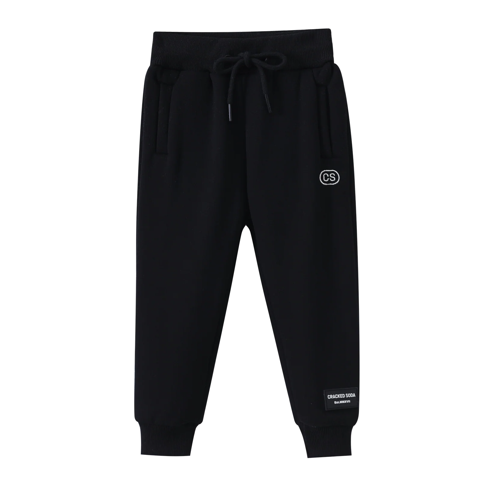 Flint Essential Trackpant - Black - Image 3