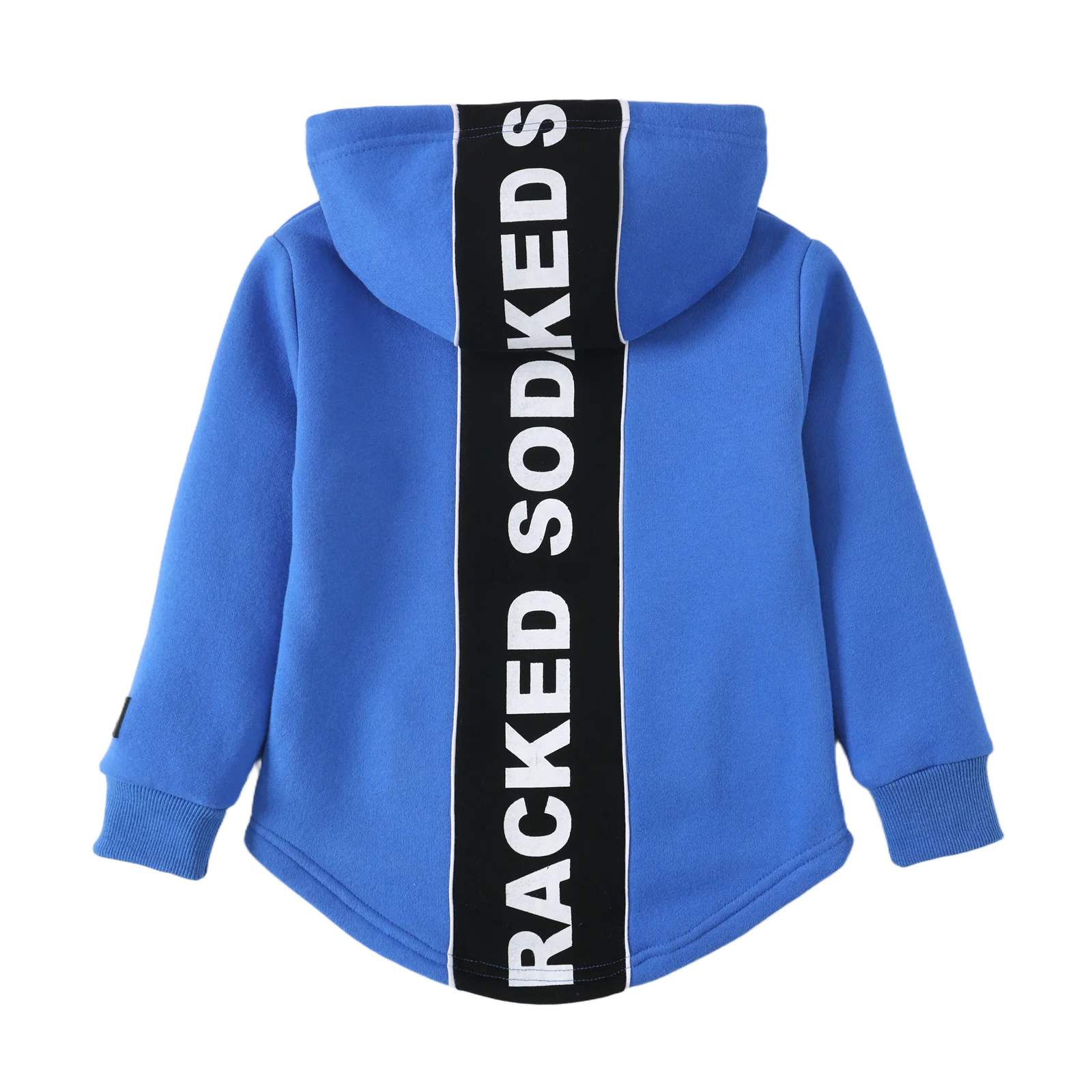 Harlan Detailed Back Hoodie - Electric Blue Mens - Image 8