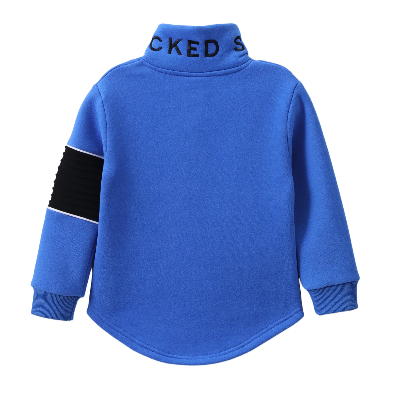 Harlan Detailed Collar Crew - Electric Blue - Image 6