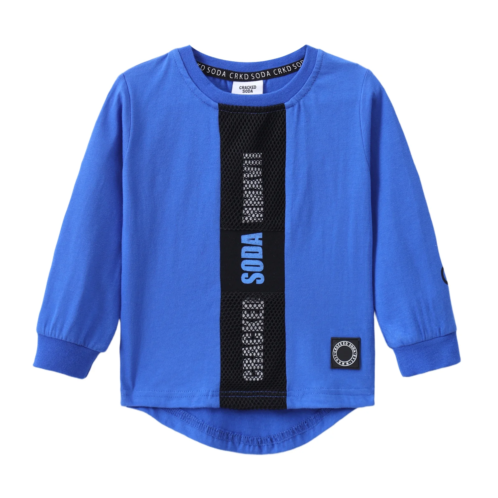 Harlan Detailed Tee - Electric Blue - Image 3