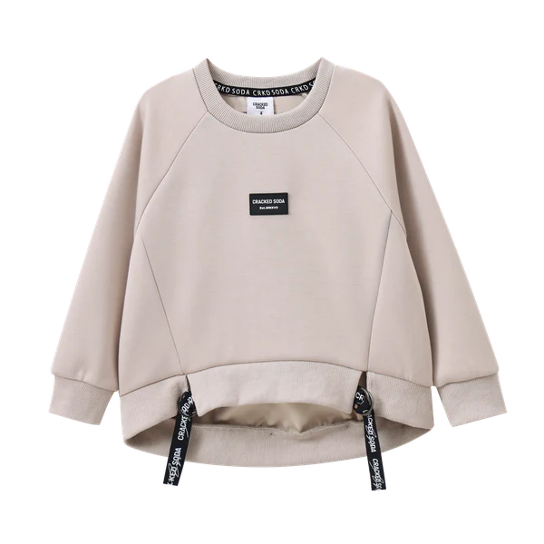 Harper Beige Crew & Pant Set - Image 4