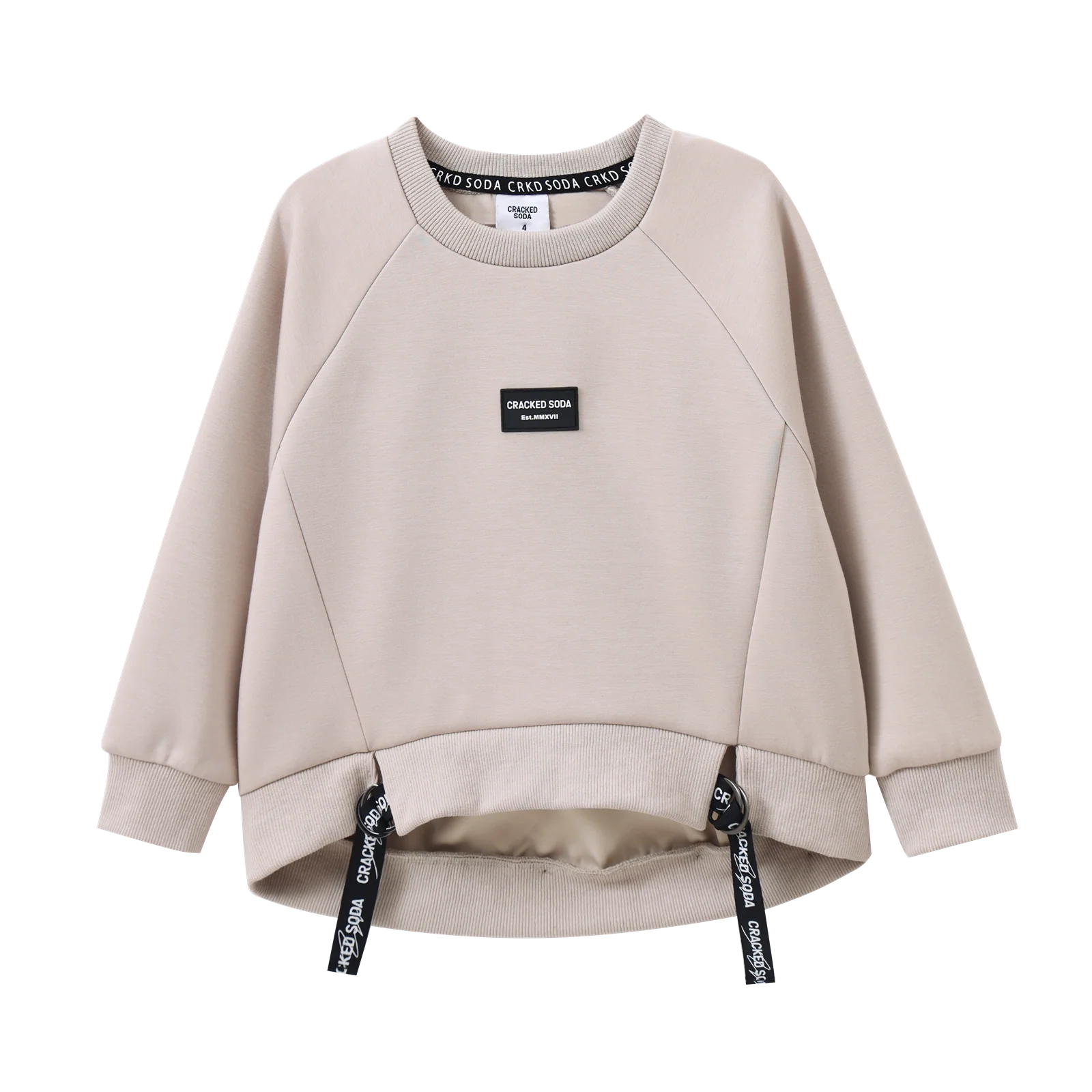 Harper Detailed Strap Crew - Sand - Image 6