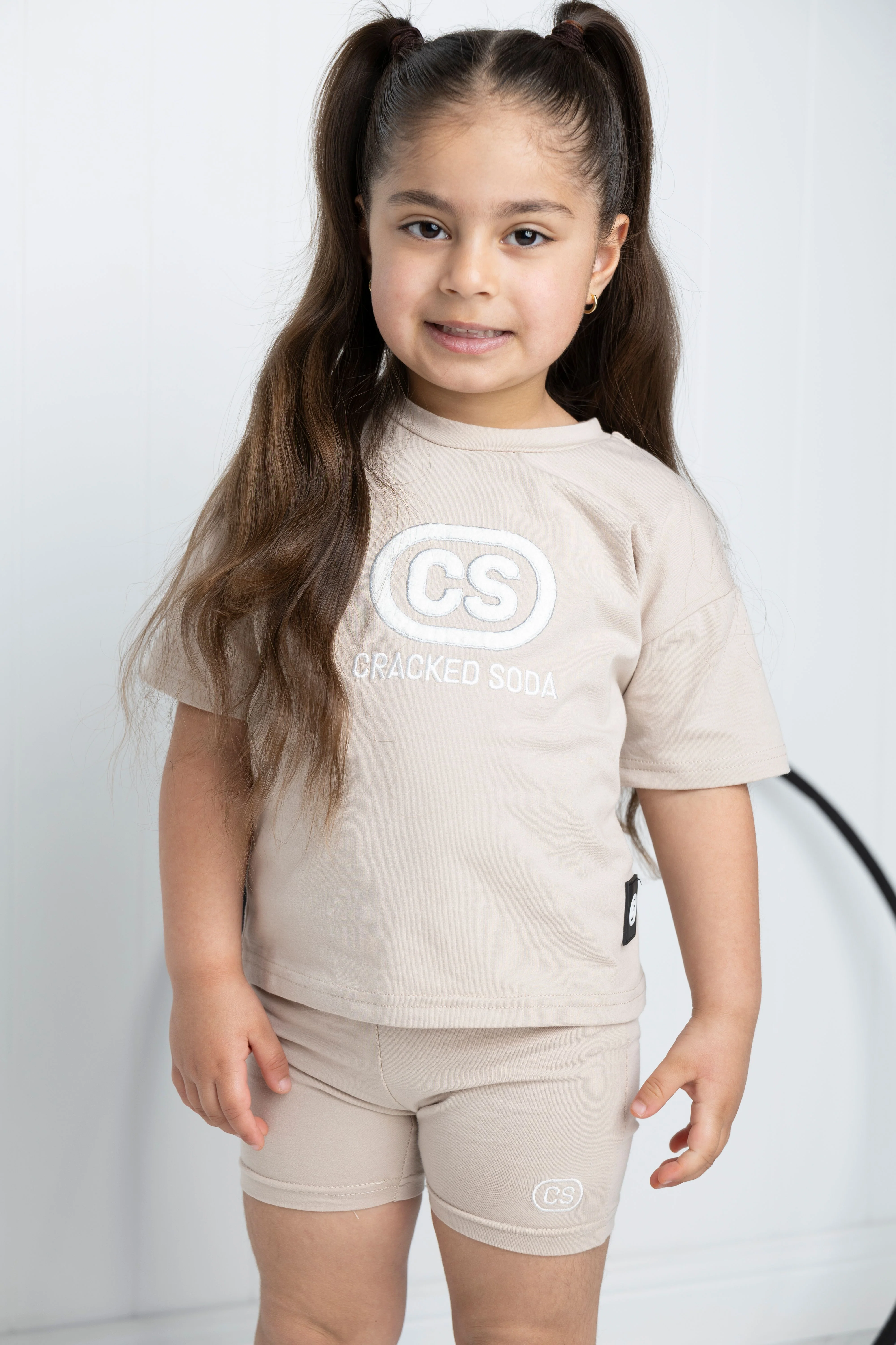 Harper Detailed CS Tee - Sand - Image 4