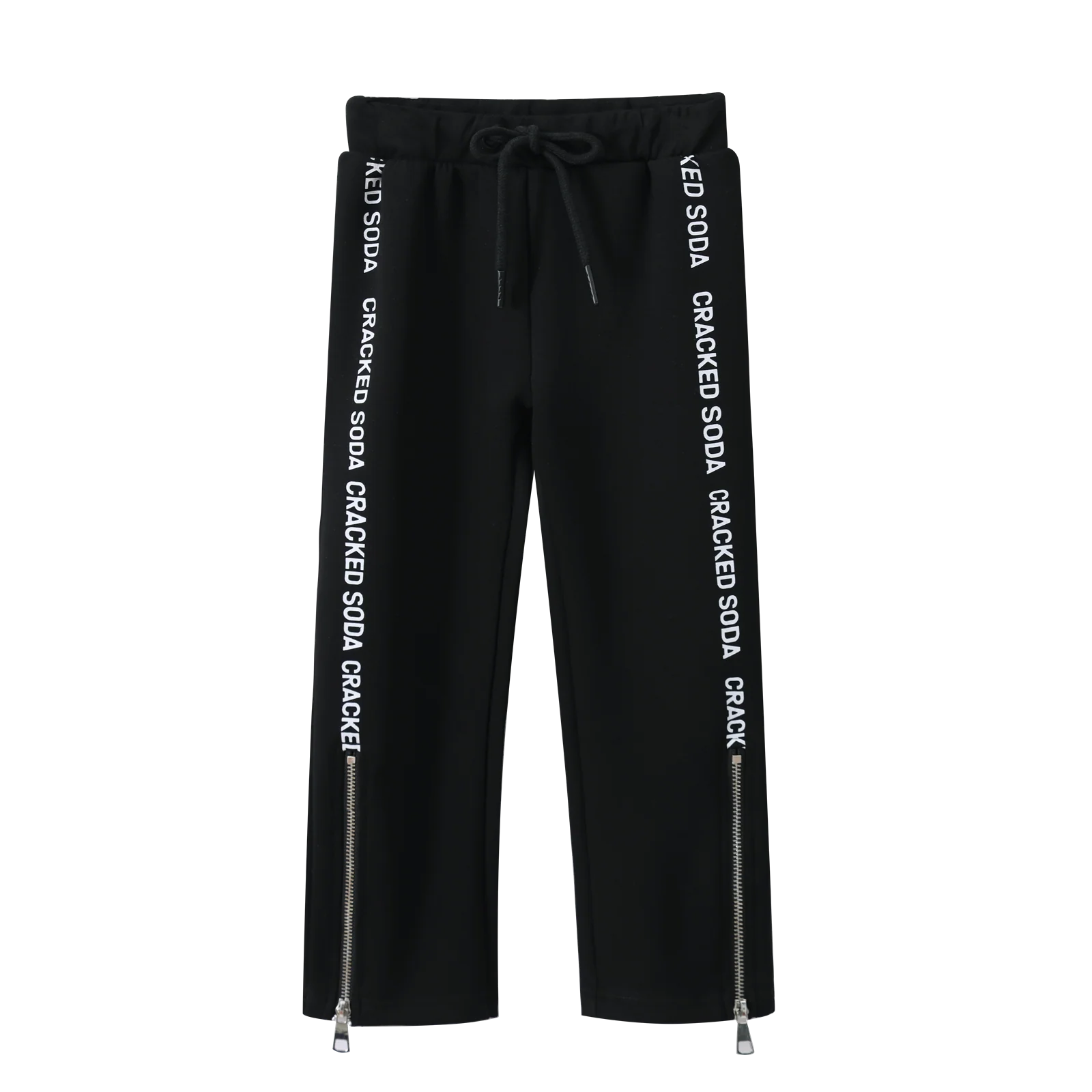 Harper Detailed Pant With Zip - Black - Image 8