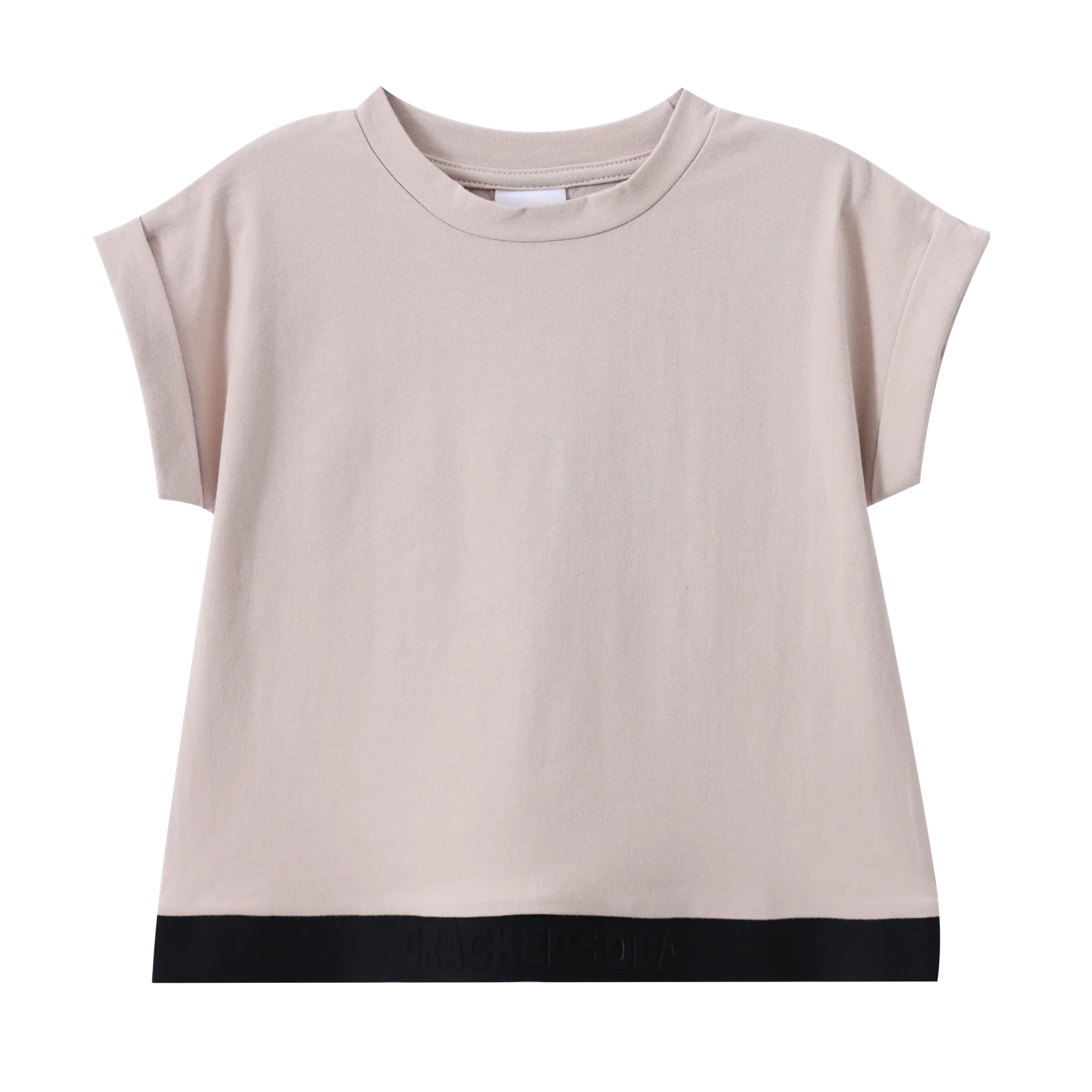 Harper Detailed Tee - Sand - Image 4