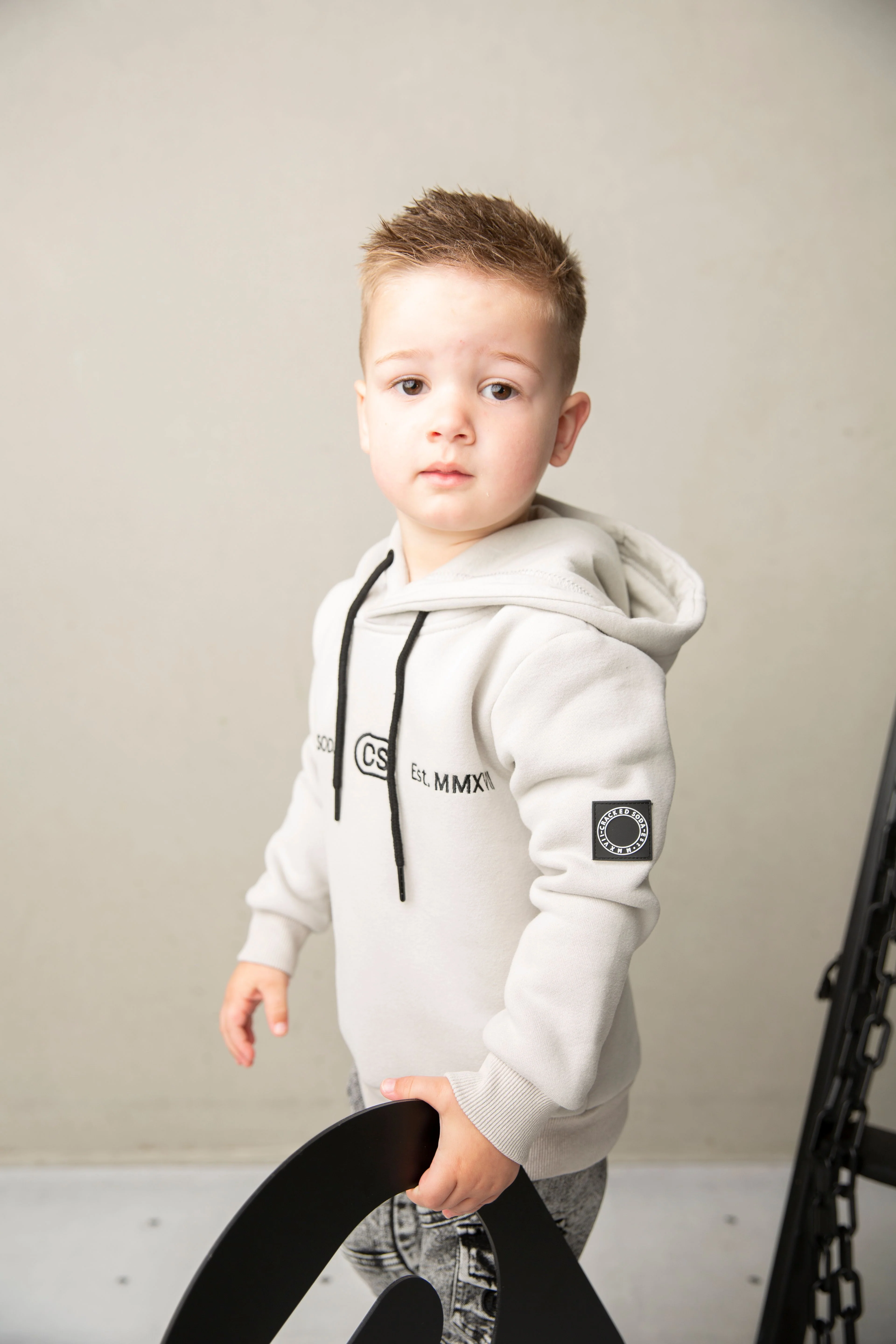 Havan Back Zip Hoodie - Oat - Image 4