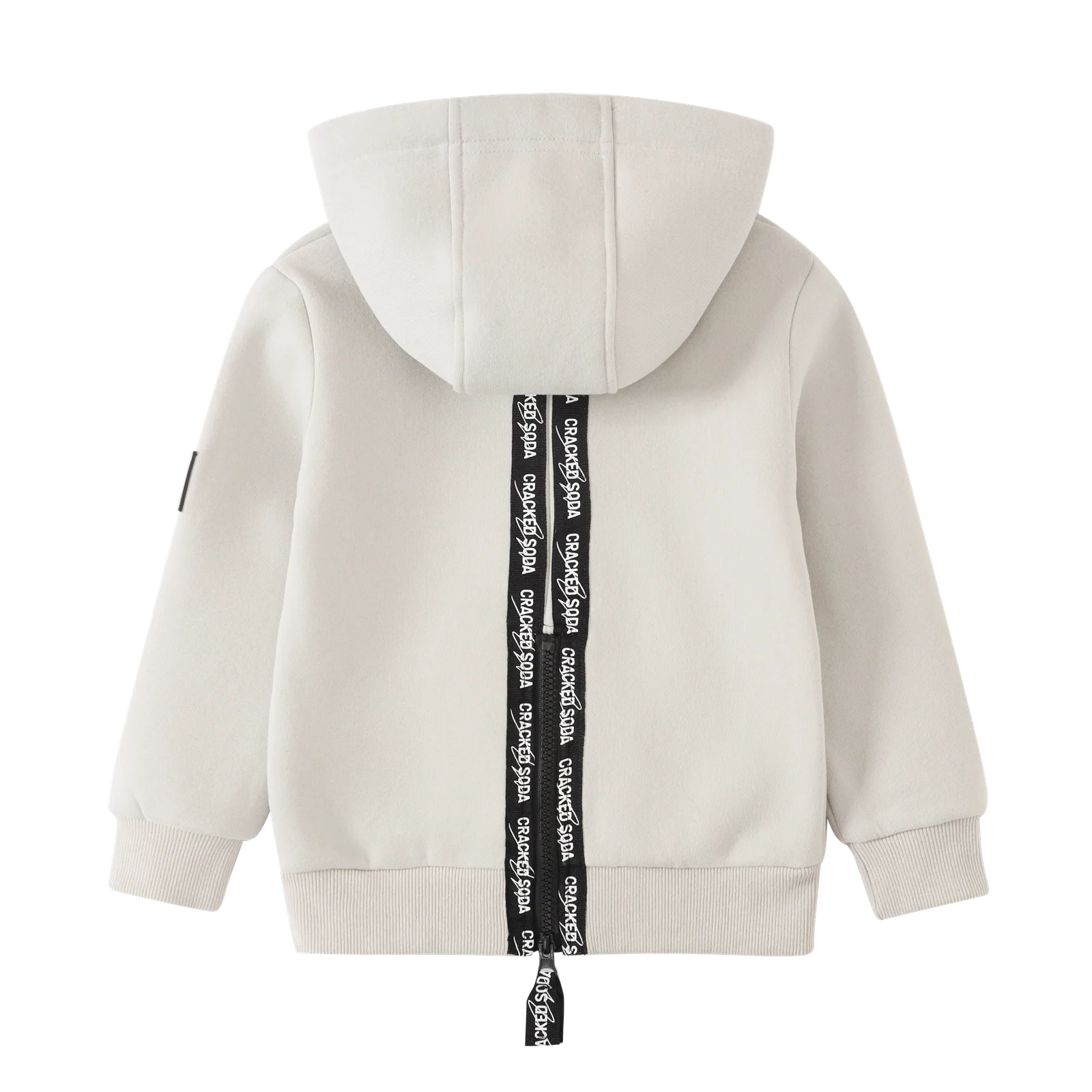 Havan Back Zip Hoodie - Oat - Image 8