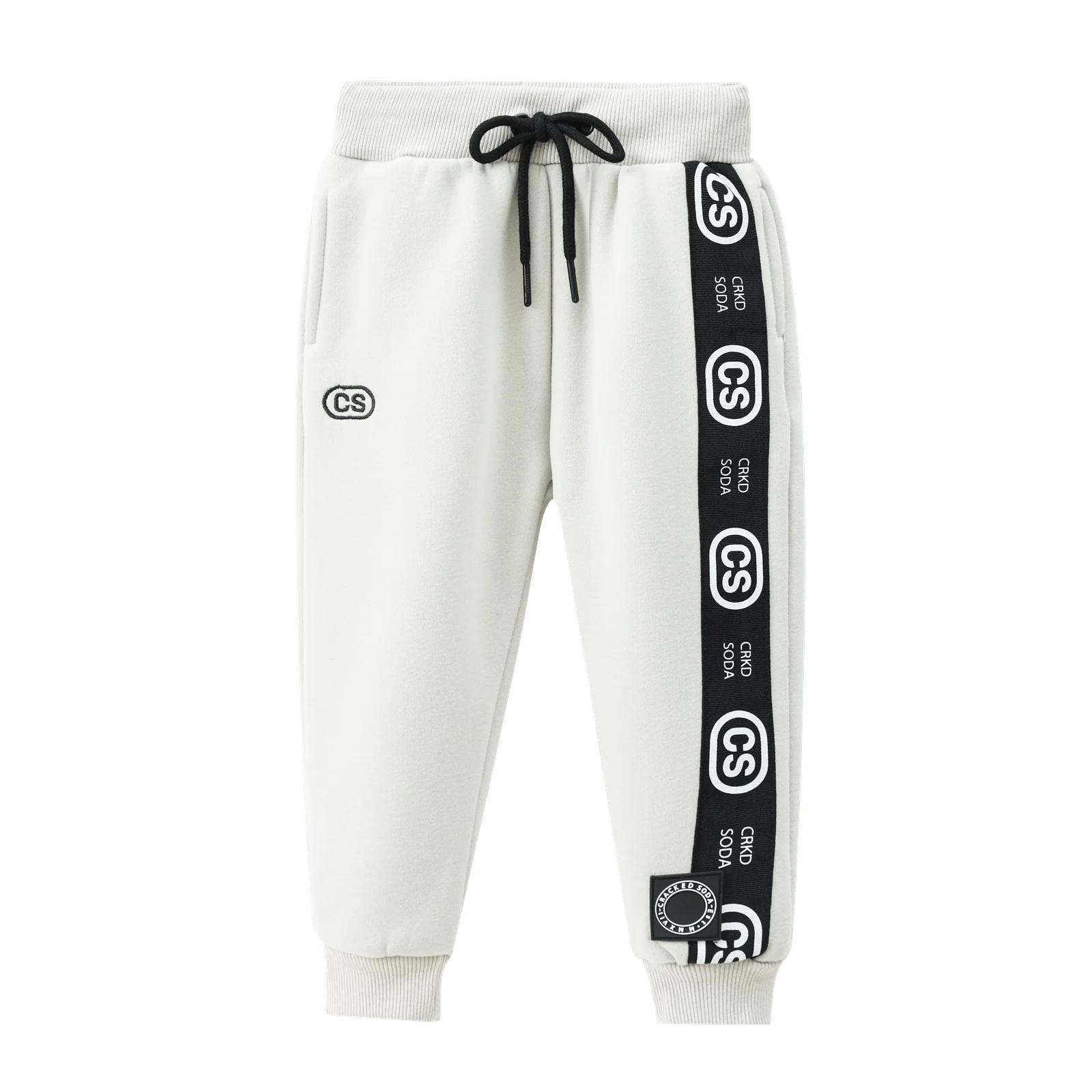 Havan Detail Strip Trackpants - Oat - Image 4