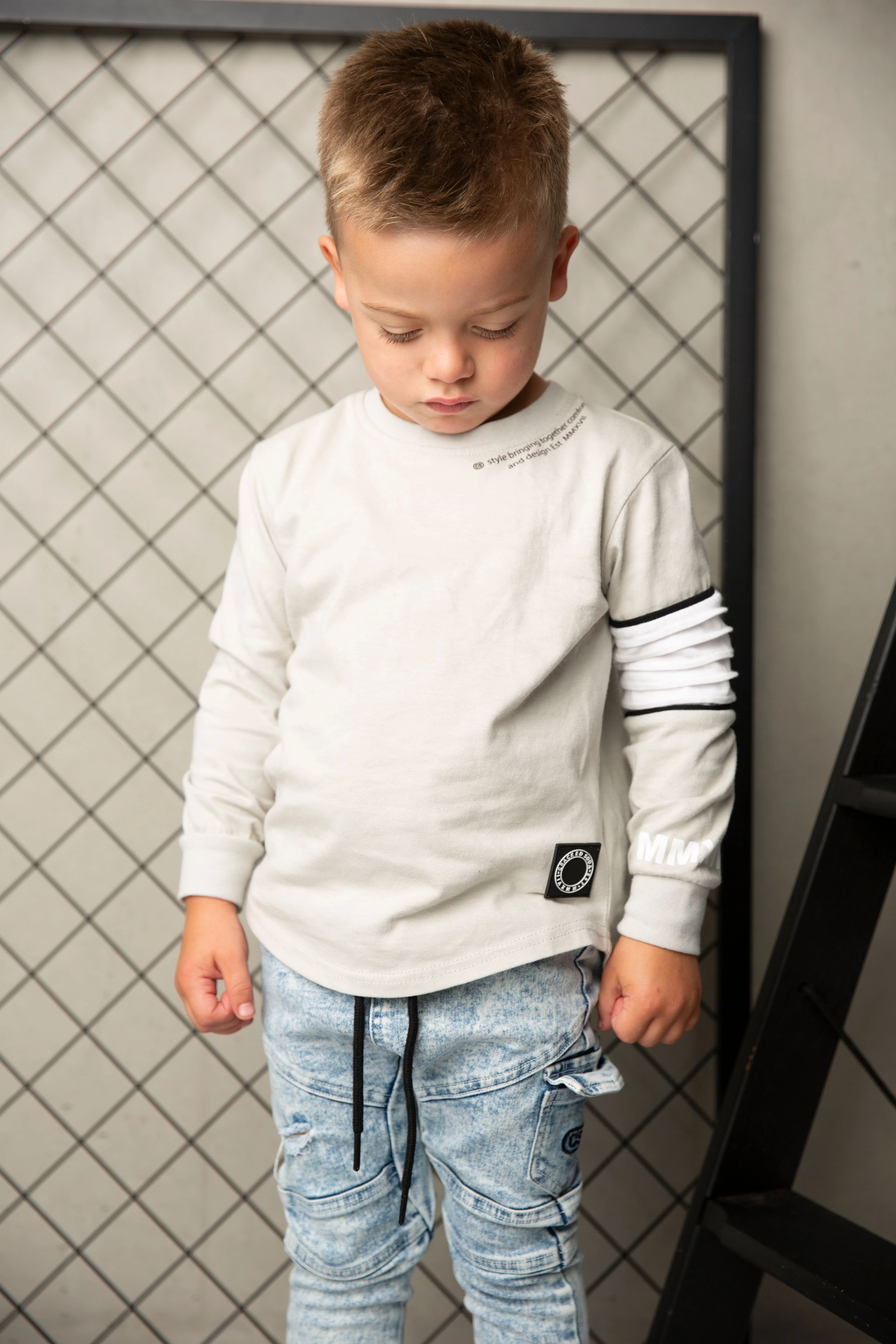 Havan Detail Tee - Oat