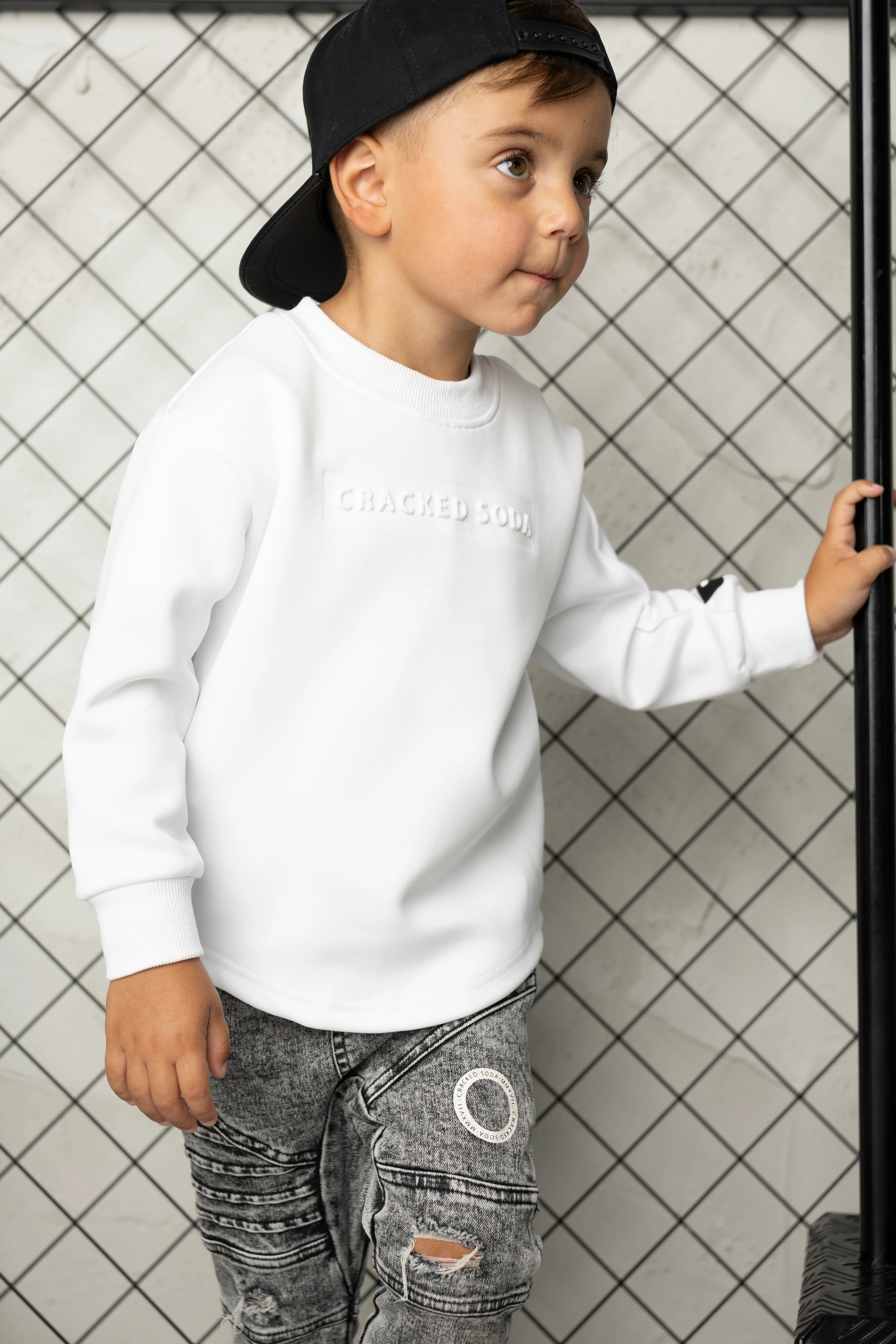 Henry Elevated Crew - White - Image 2