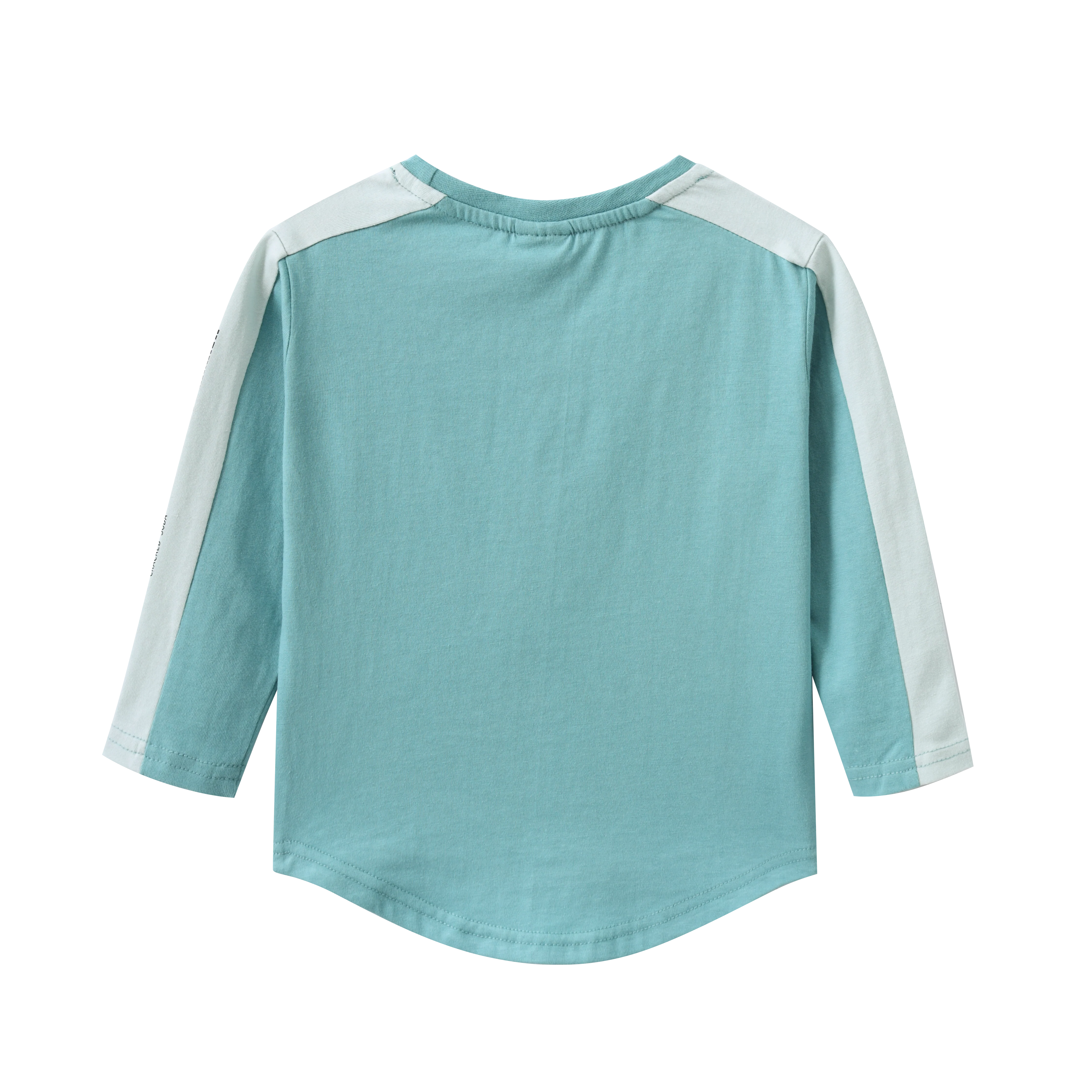 Huck Detailed L/Sleeve - Wasabi/Pale Aqua - Image 6