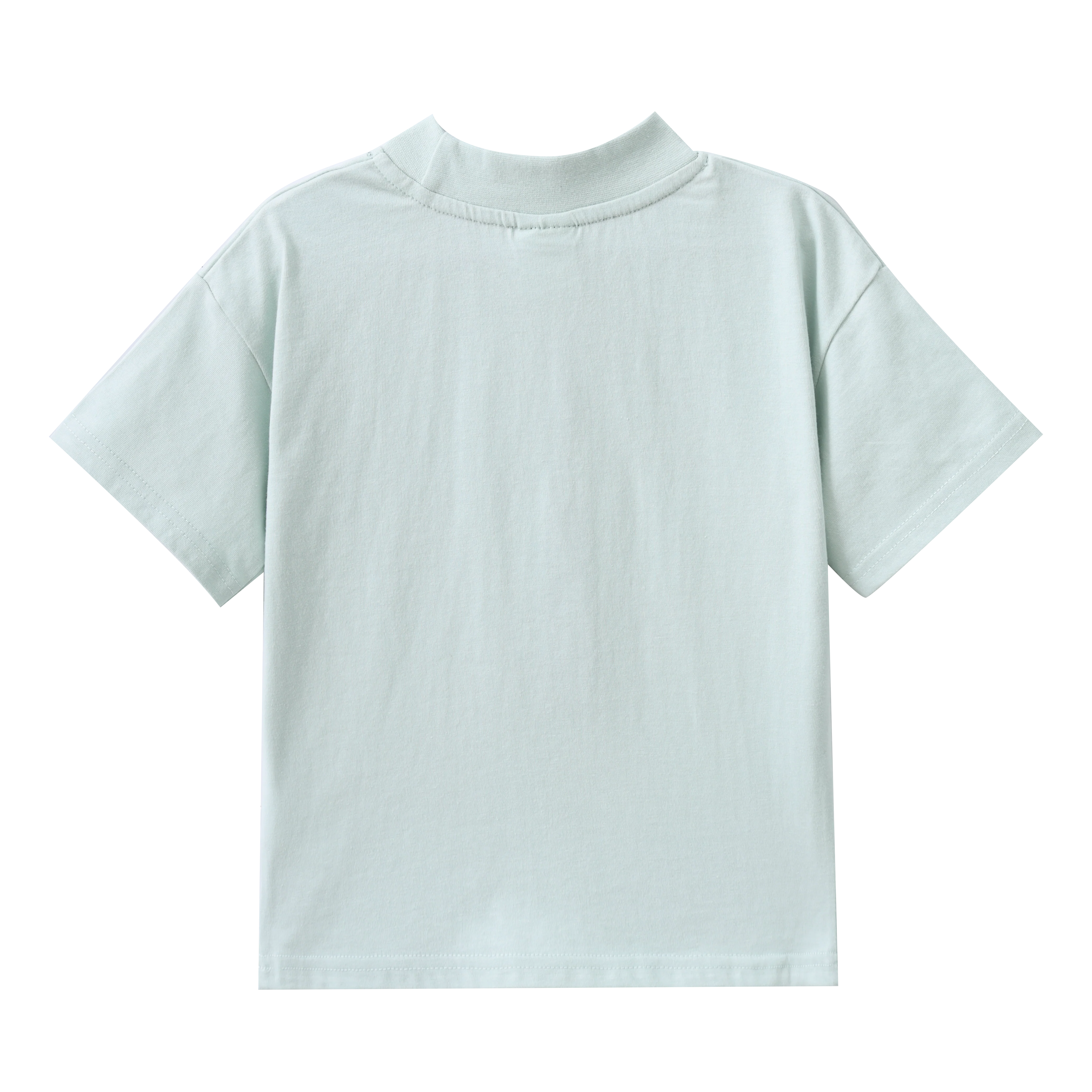 Huck Detailed Tee - Pale Aqua - Image 7