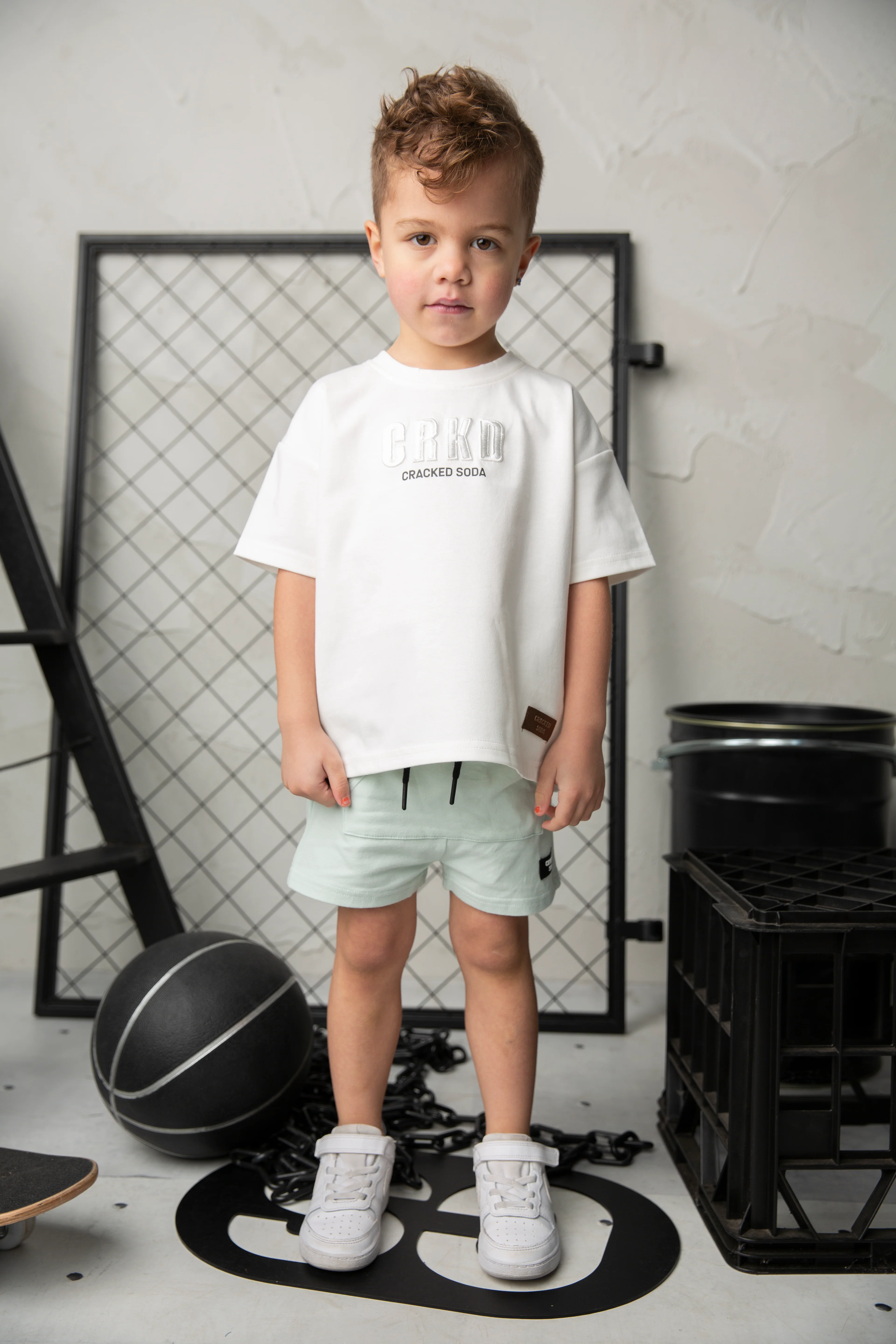 Huck Pocket Short - Pale Aqua - Image 3
