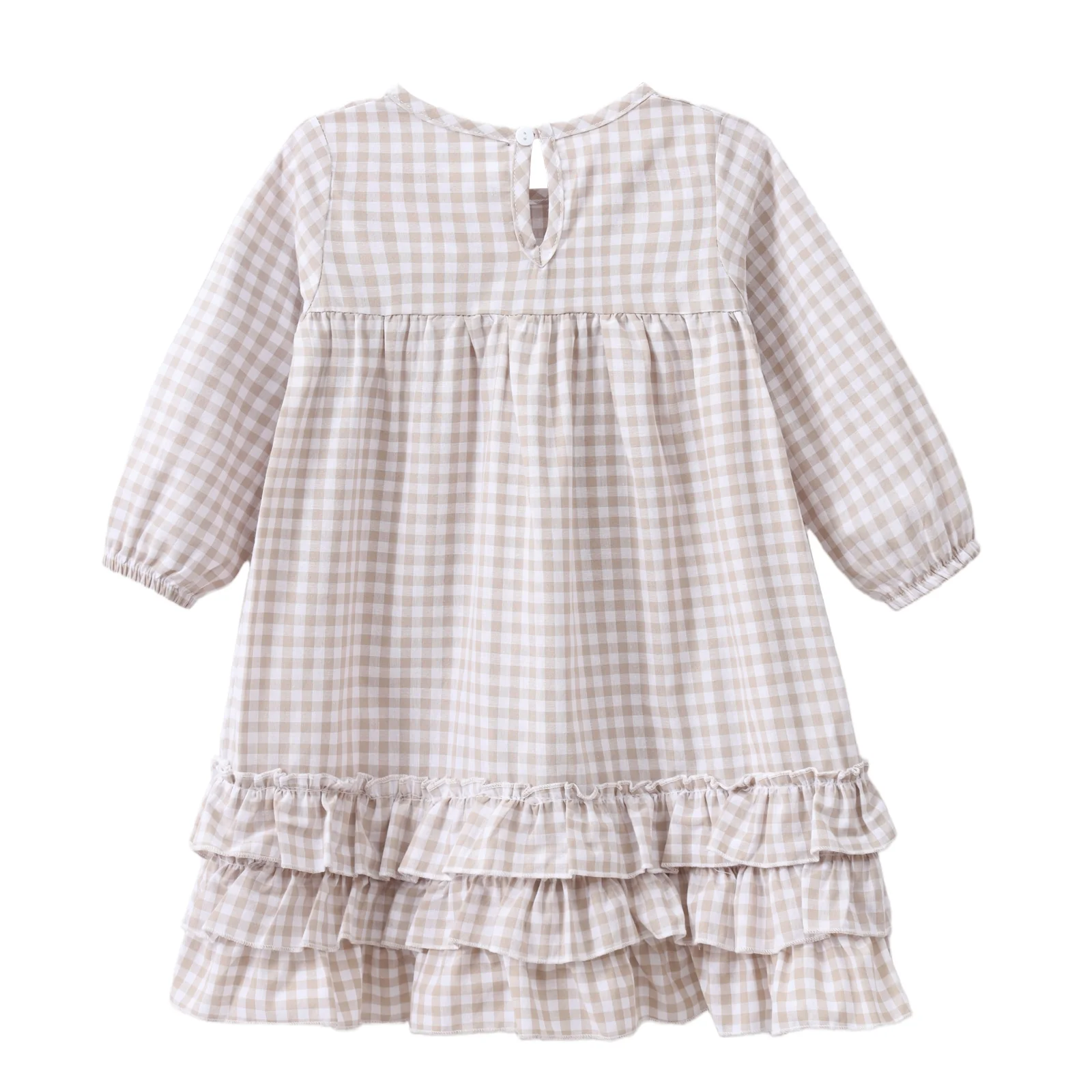 Ivy Check Frill Detailed Dress - Image 10