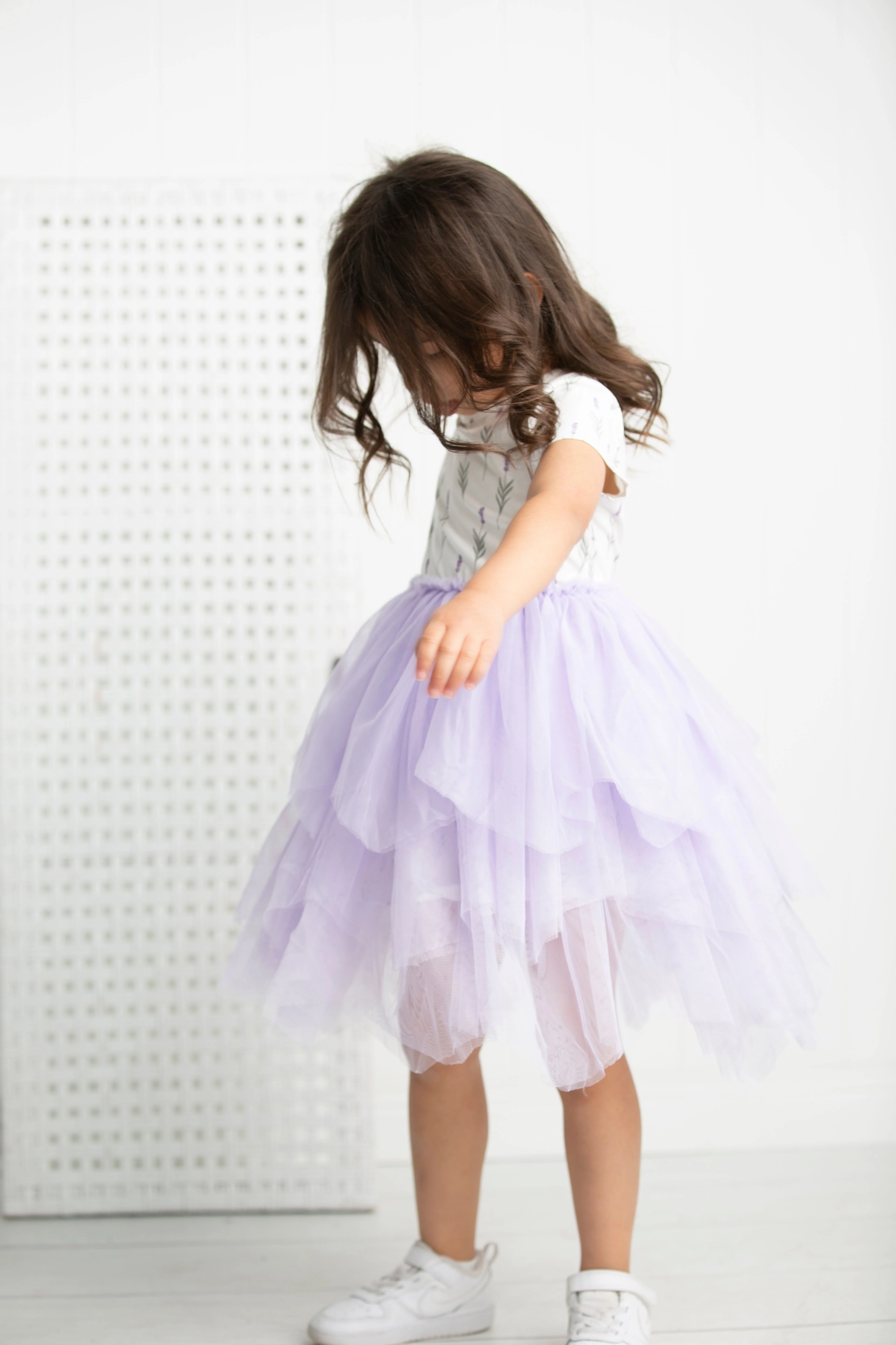 Ivy Shredded Tutu - Lilac