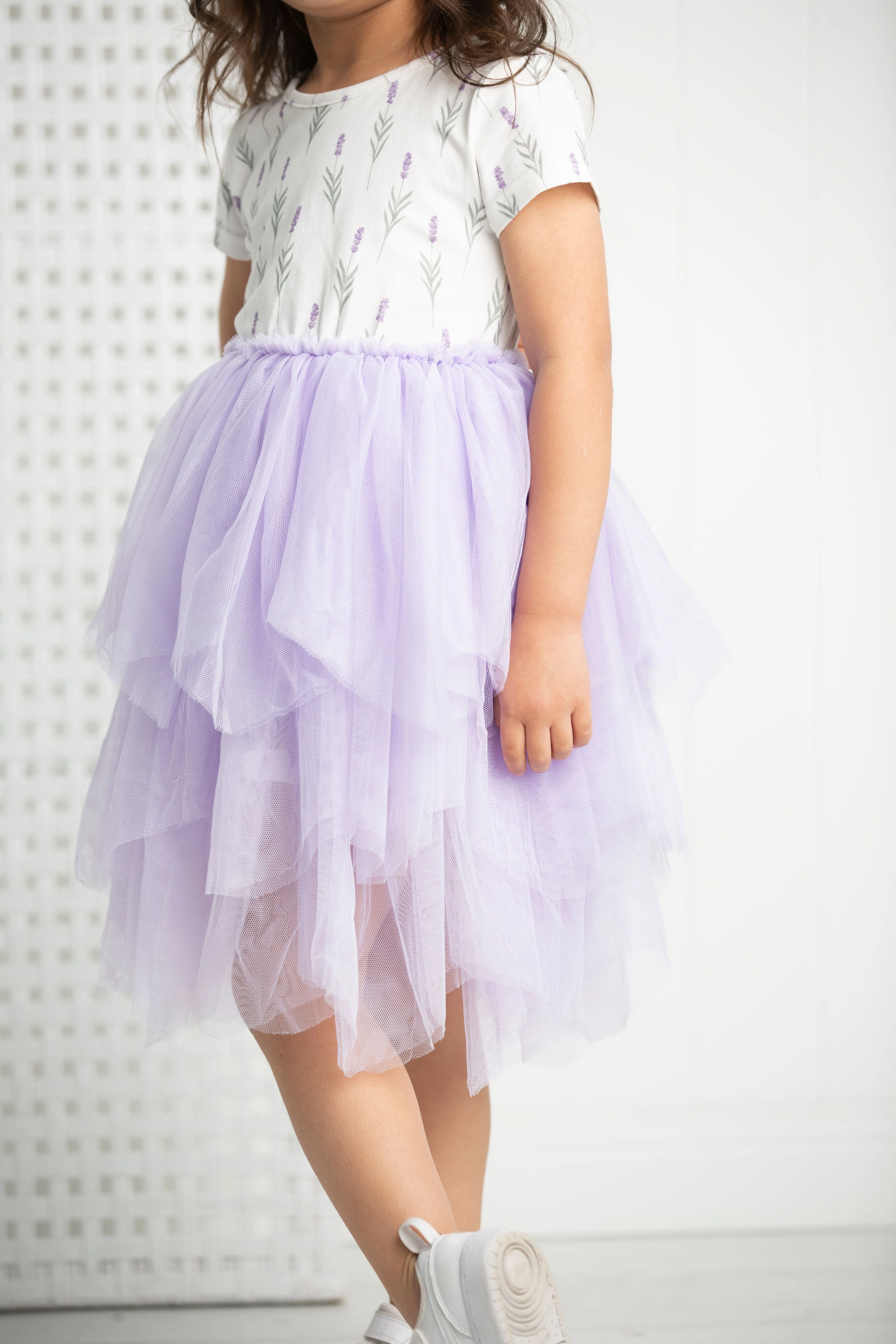 Ivy Shredded Tutu - Lilac - Image 3