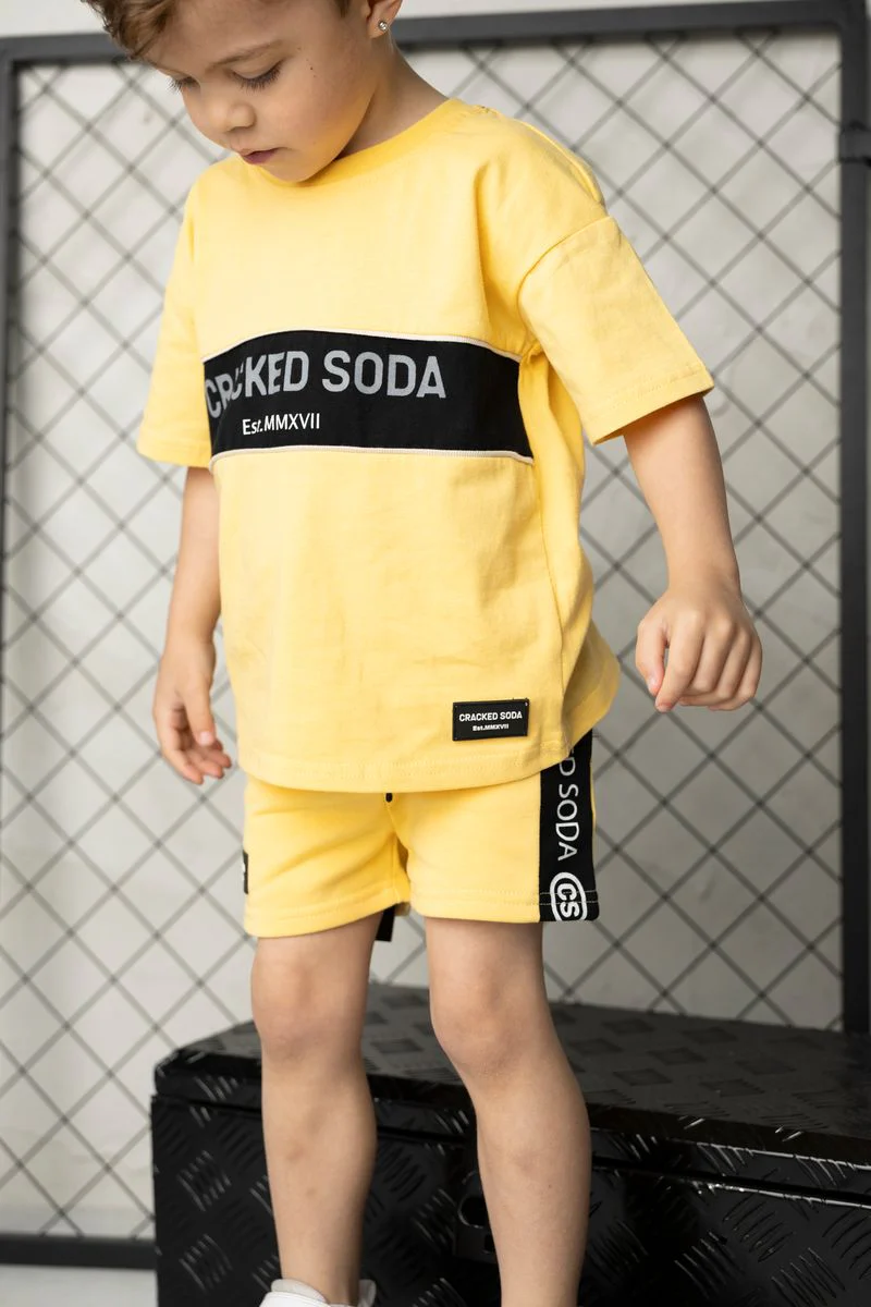 Jace Detailed Tee - Zest