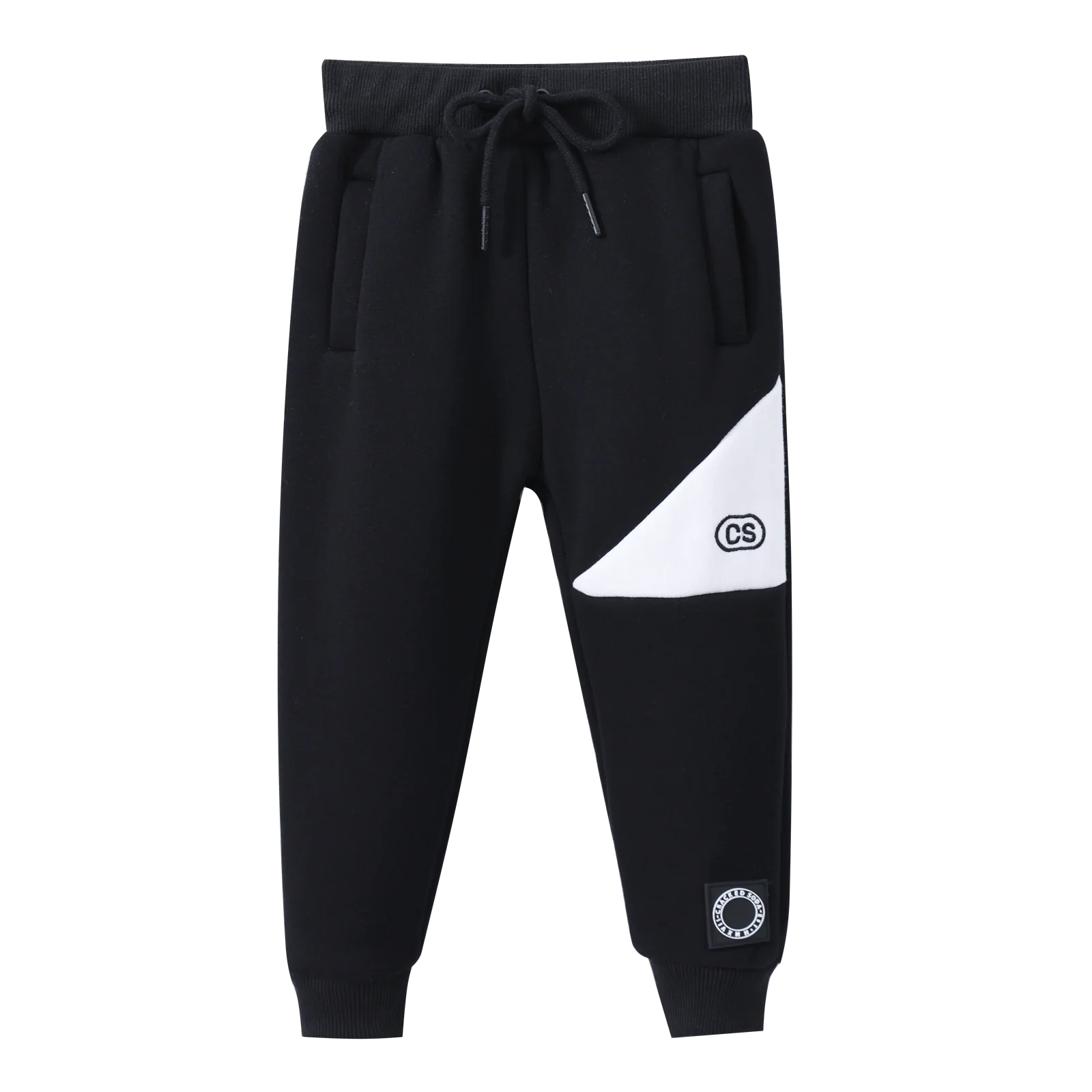 Jace Detailed Trackpants - Black - Image 3