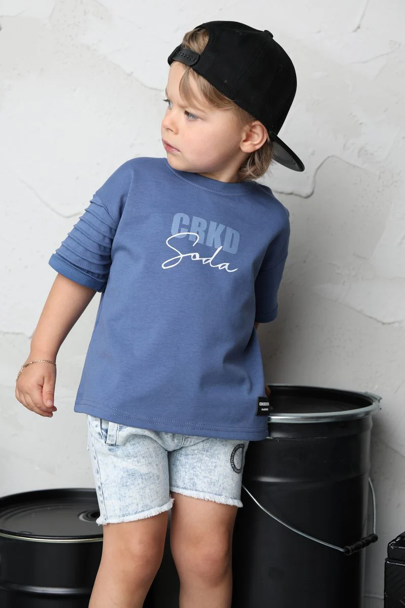 Jameson CRKD Soda Tee - Blue