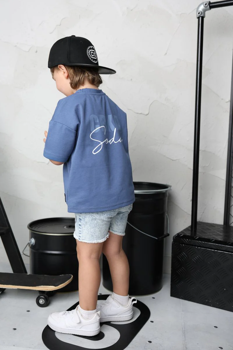 Jameson CRKD Soda Tee - Blue - Image 2