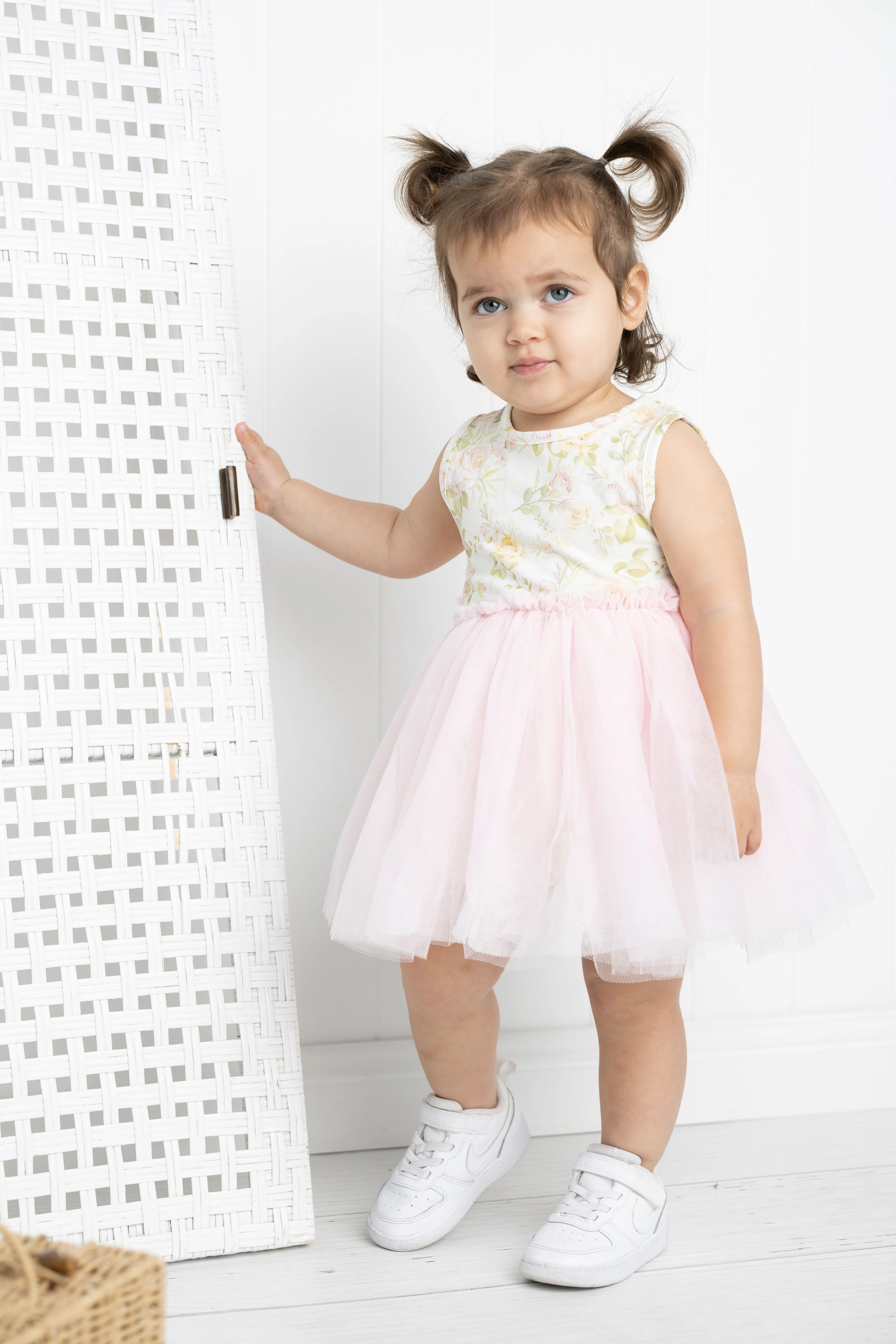 Jasmine Floral Pink Straight Tutu - Image 3