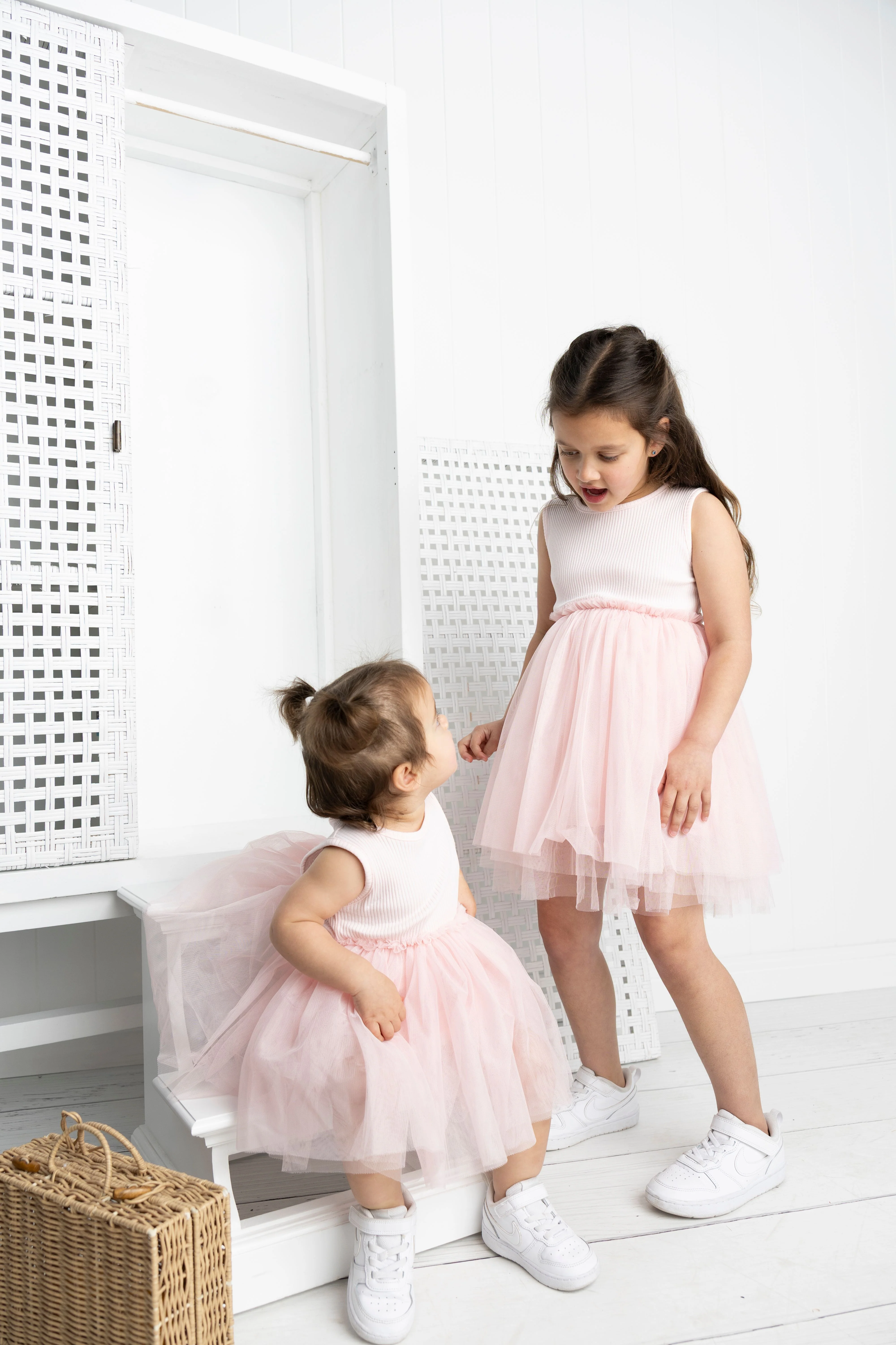 Jasmine Rib Pink Straight Tutu - Image 2