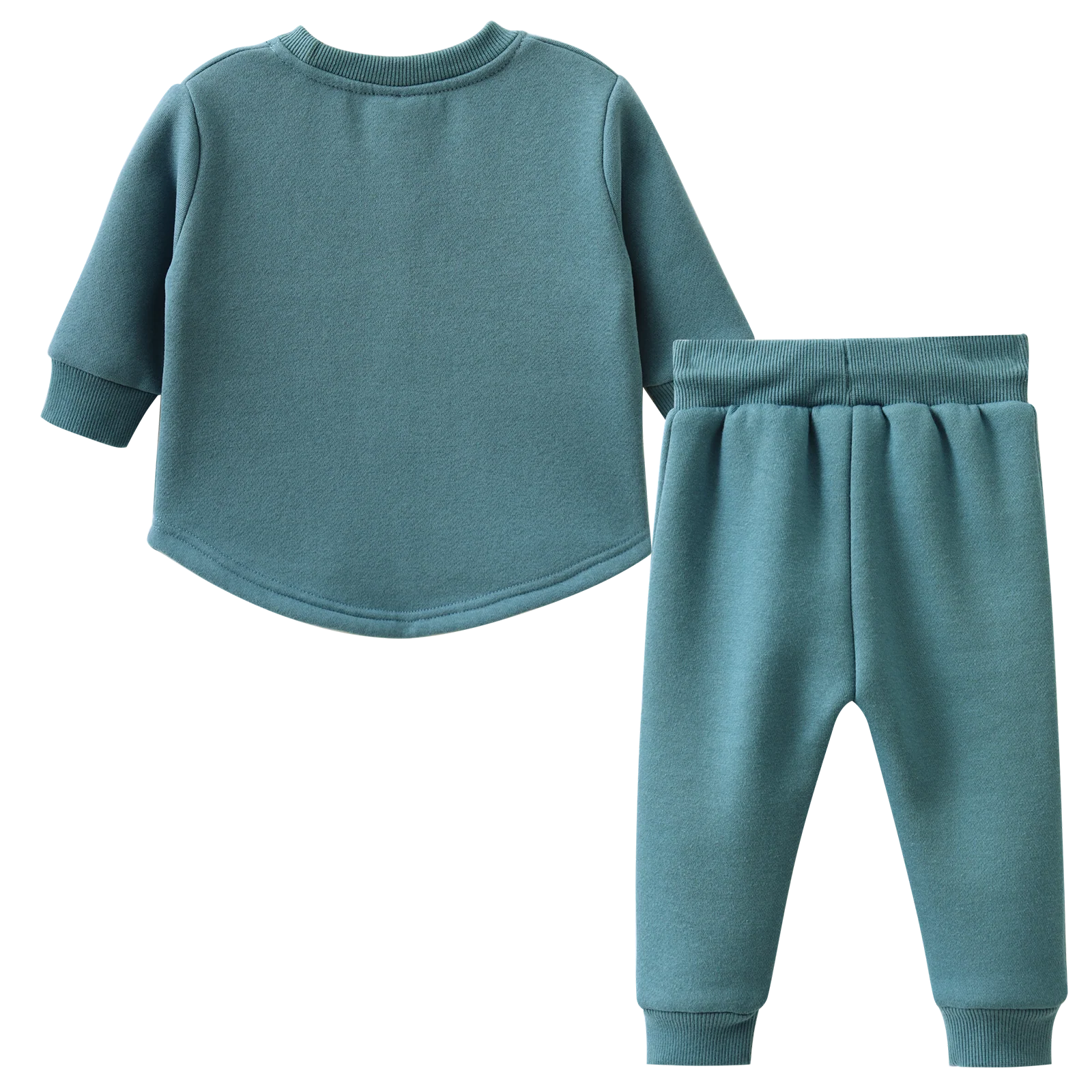 Jet 2Pce Crew Set - Teal - Image 5