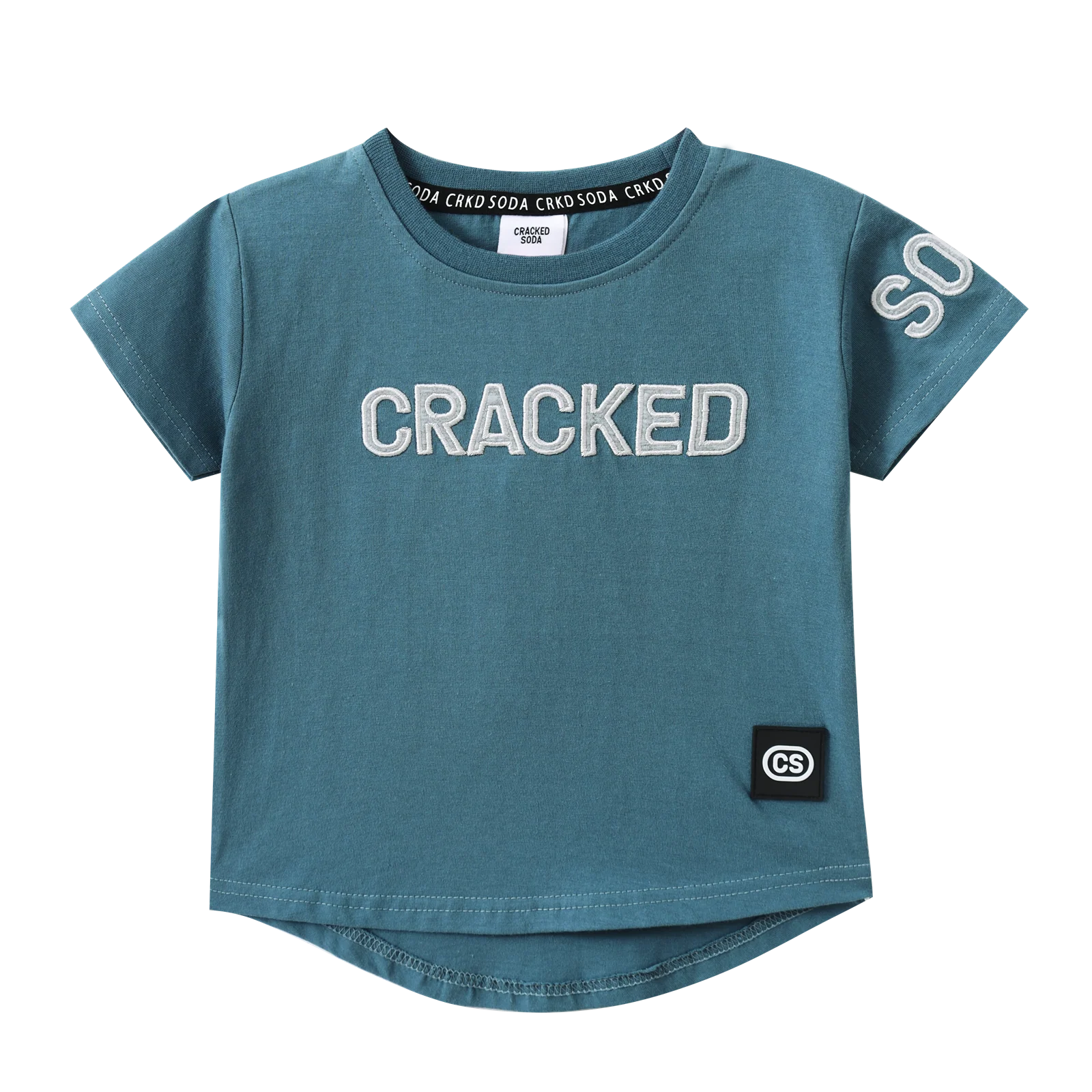 Jet Cracked Soda Tee - Teal - Image 3