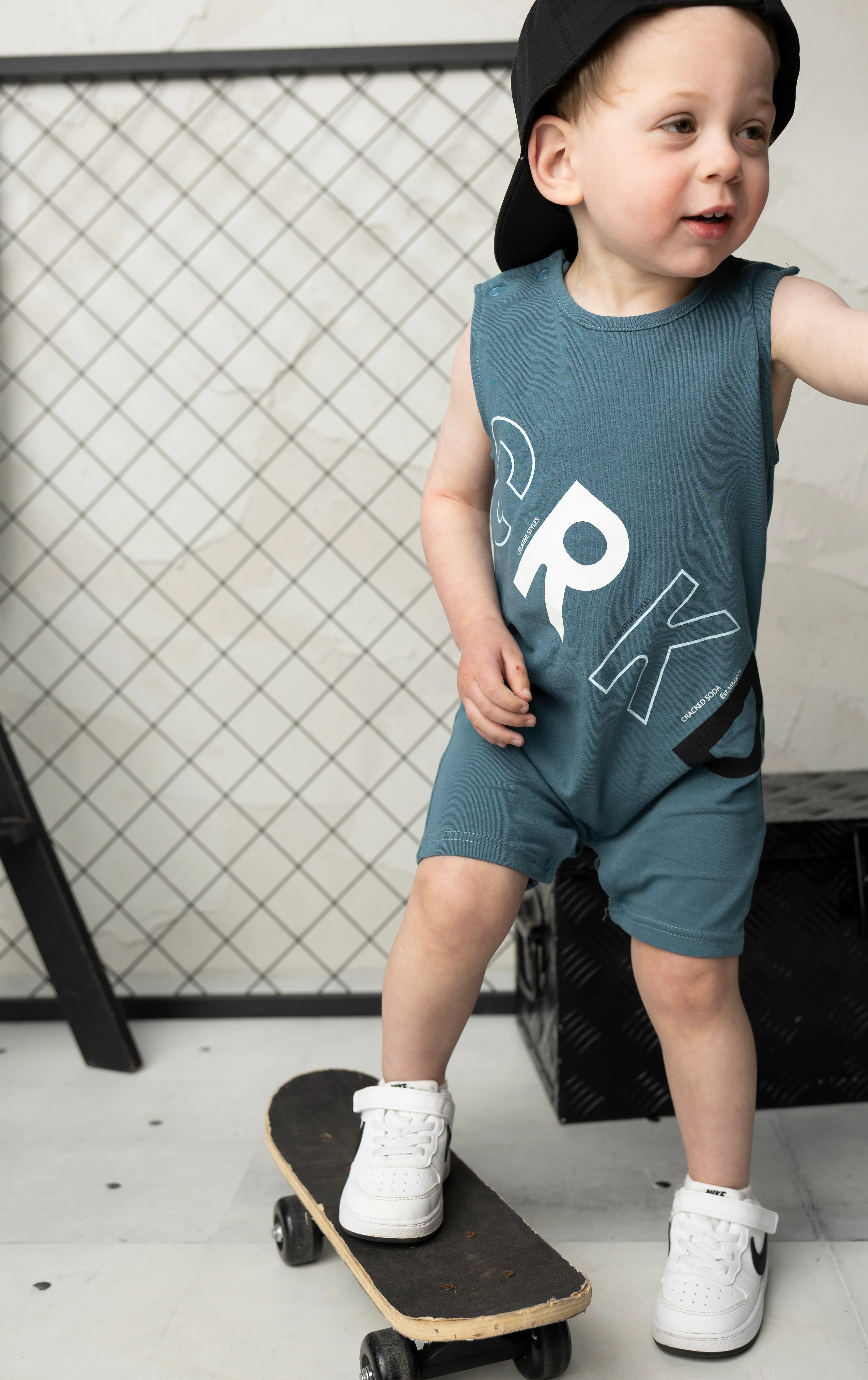 Jet Romper - Teal