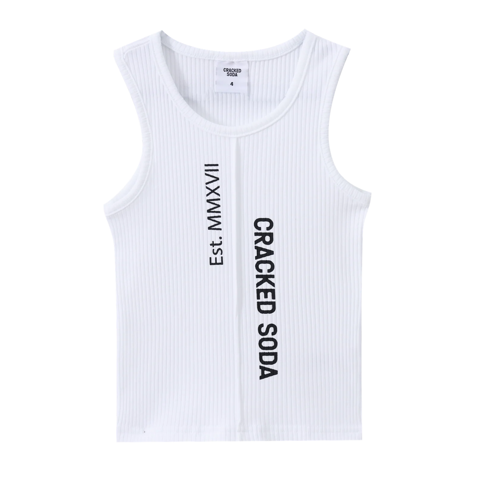 Jewel Detailed Tank - White - Image 4