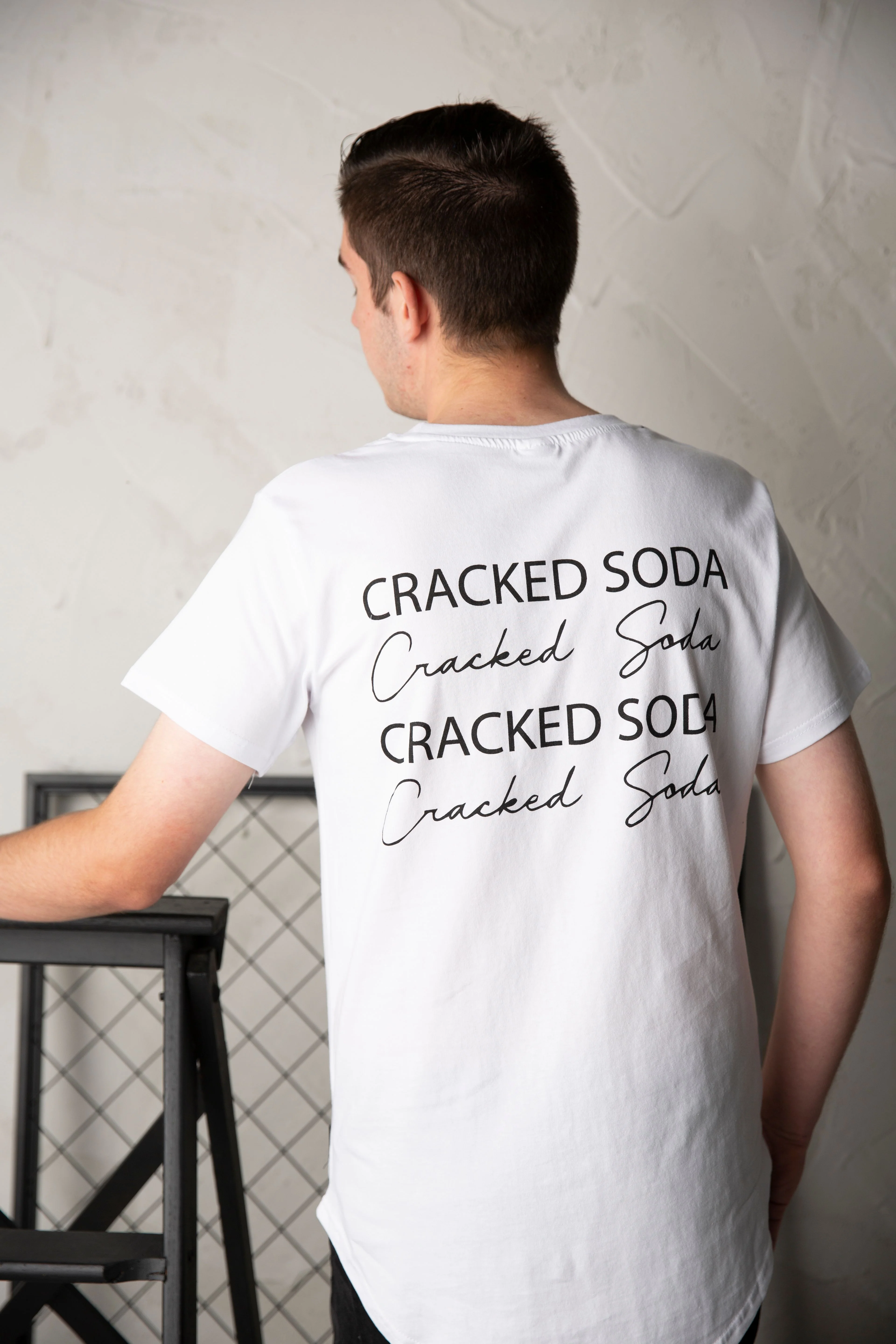 JJ Detailed Tee - White - Mens - Image 2