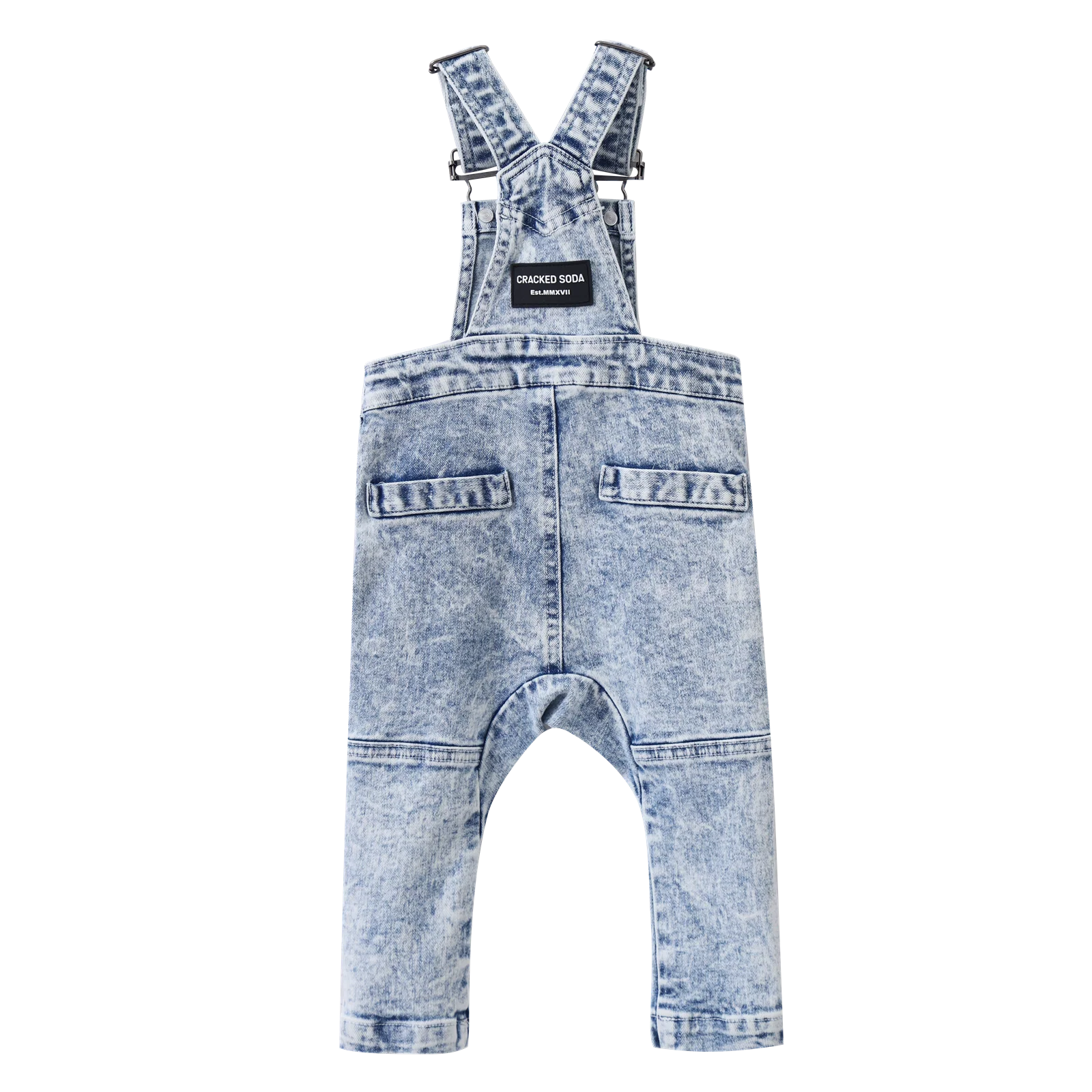 JJ Essential Denim Overalls - Blue - Image 4