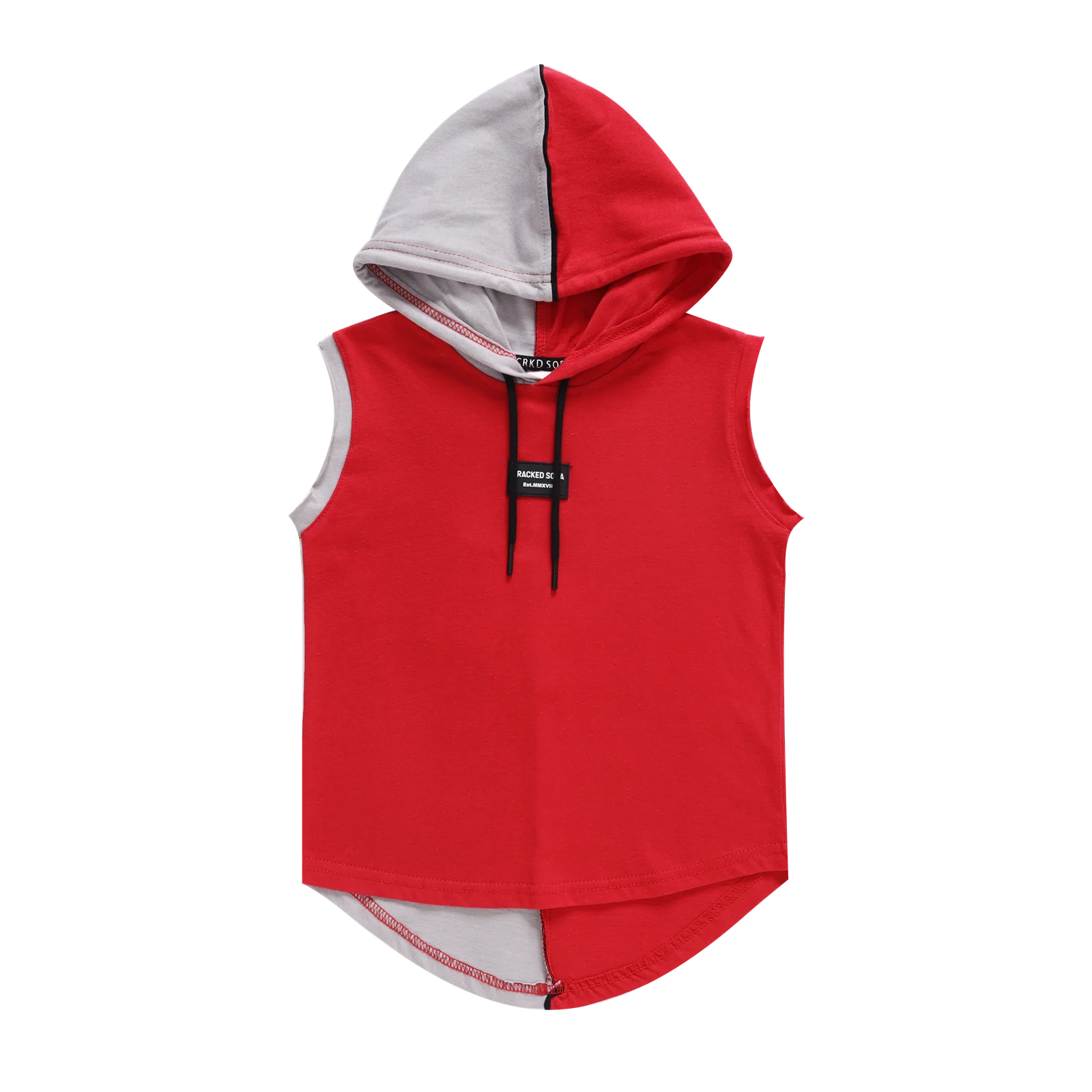 Josh CRKD Tank - Red/Grey - Image 8