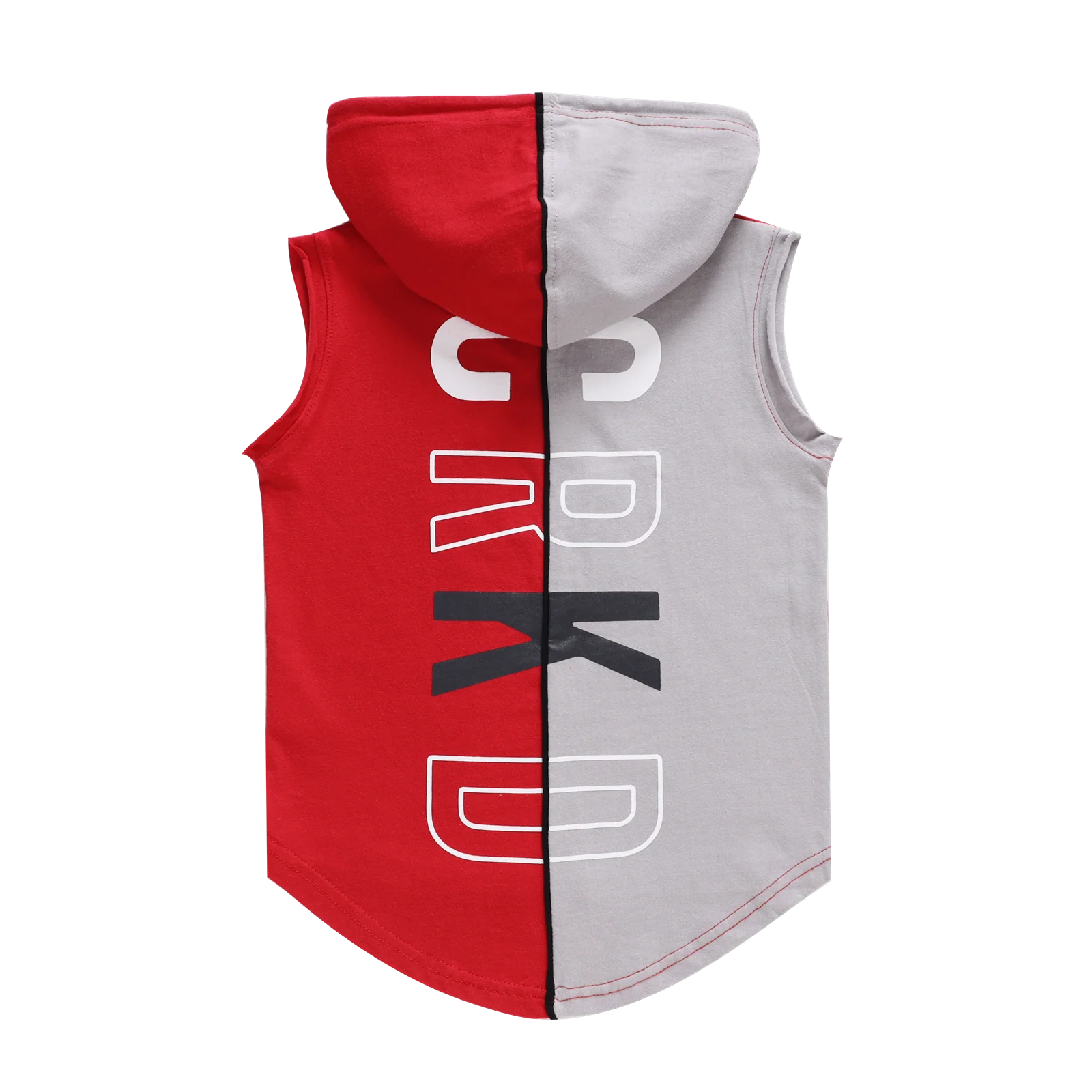 Josh CRKD Tank - Red/Grey - Image 9