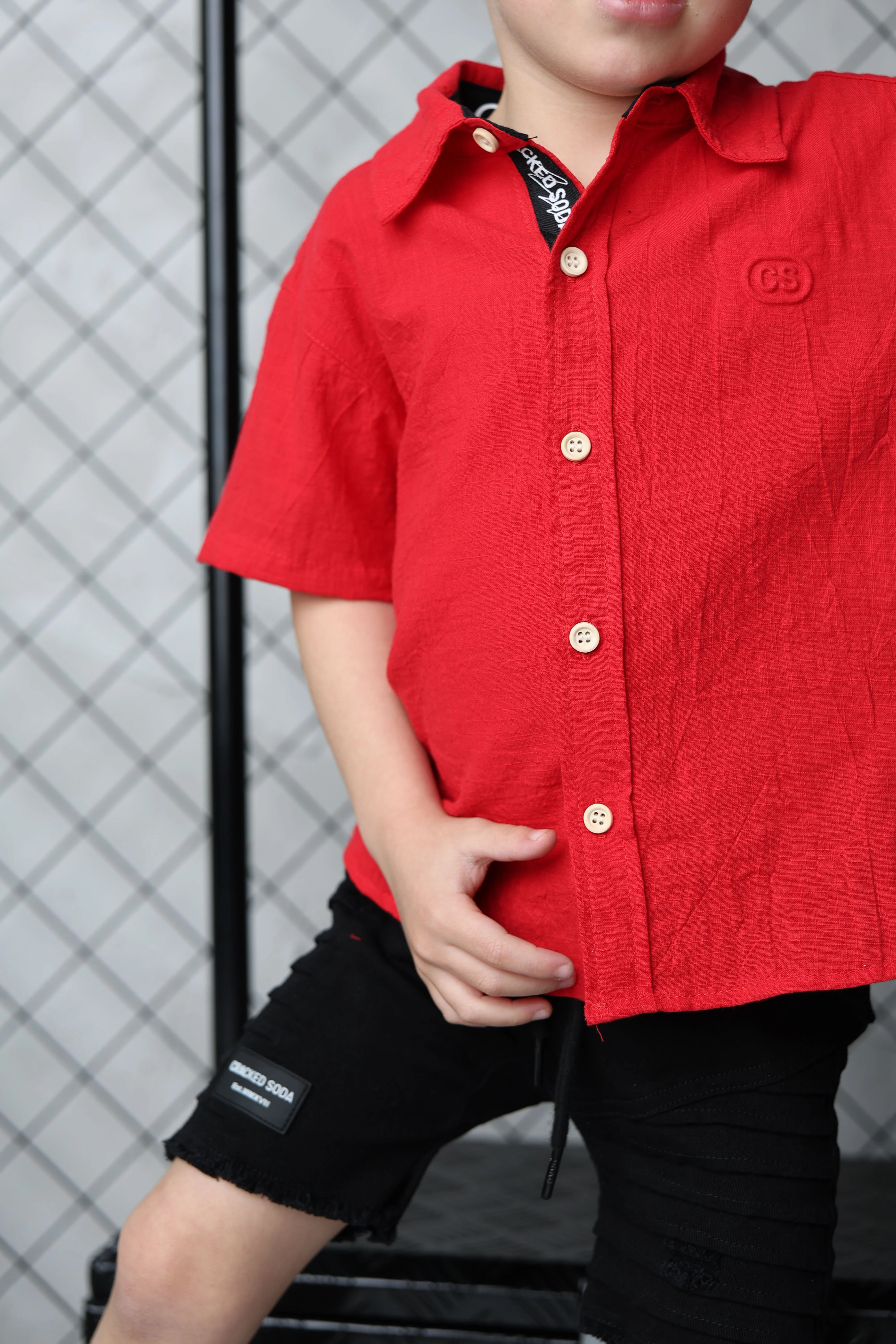 Josh Shirt - Red - Image 3