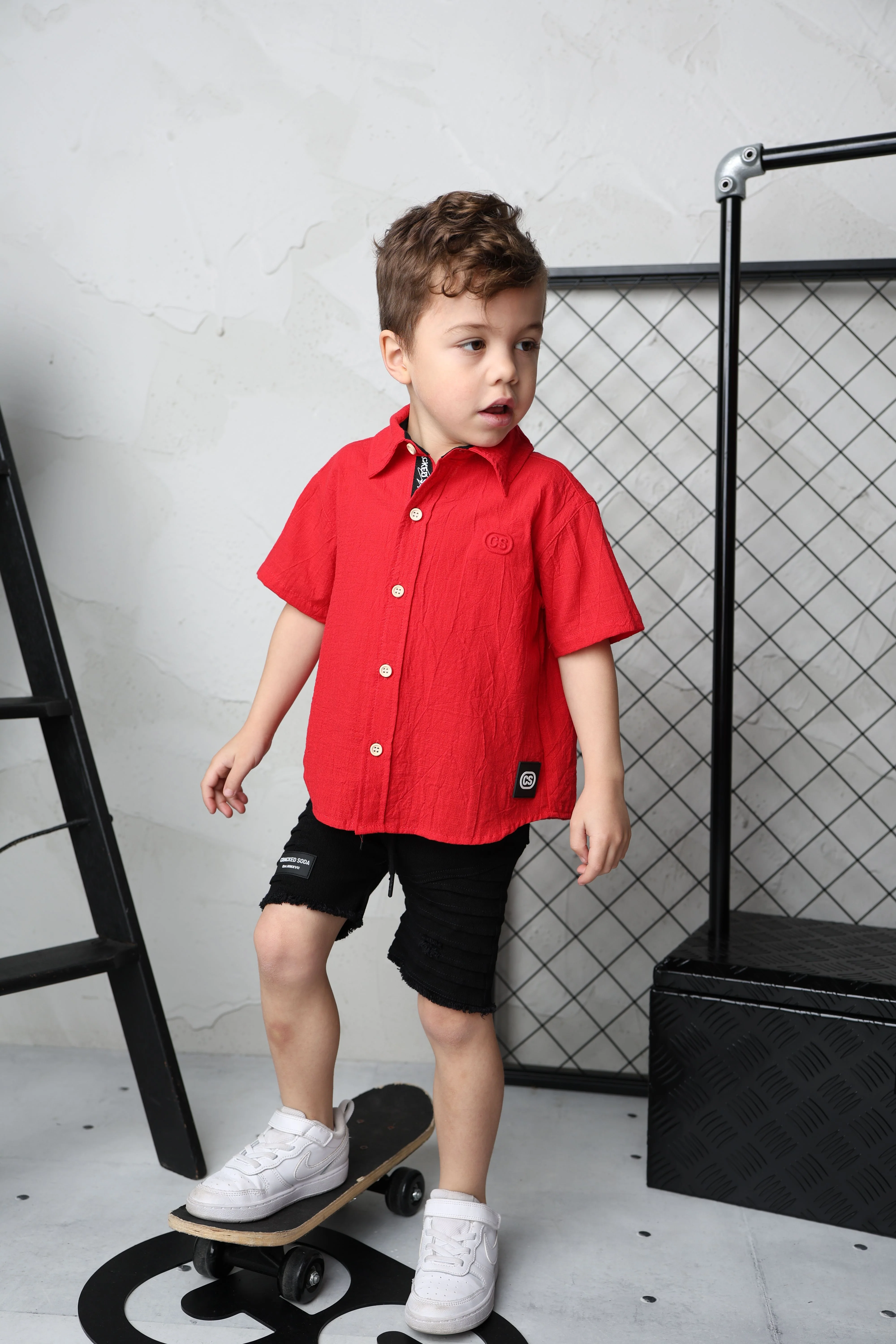 Josh Shirt - Red - Image 4