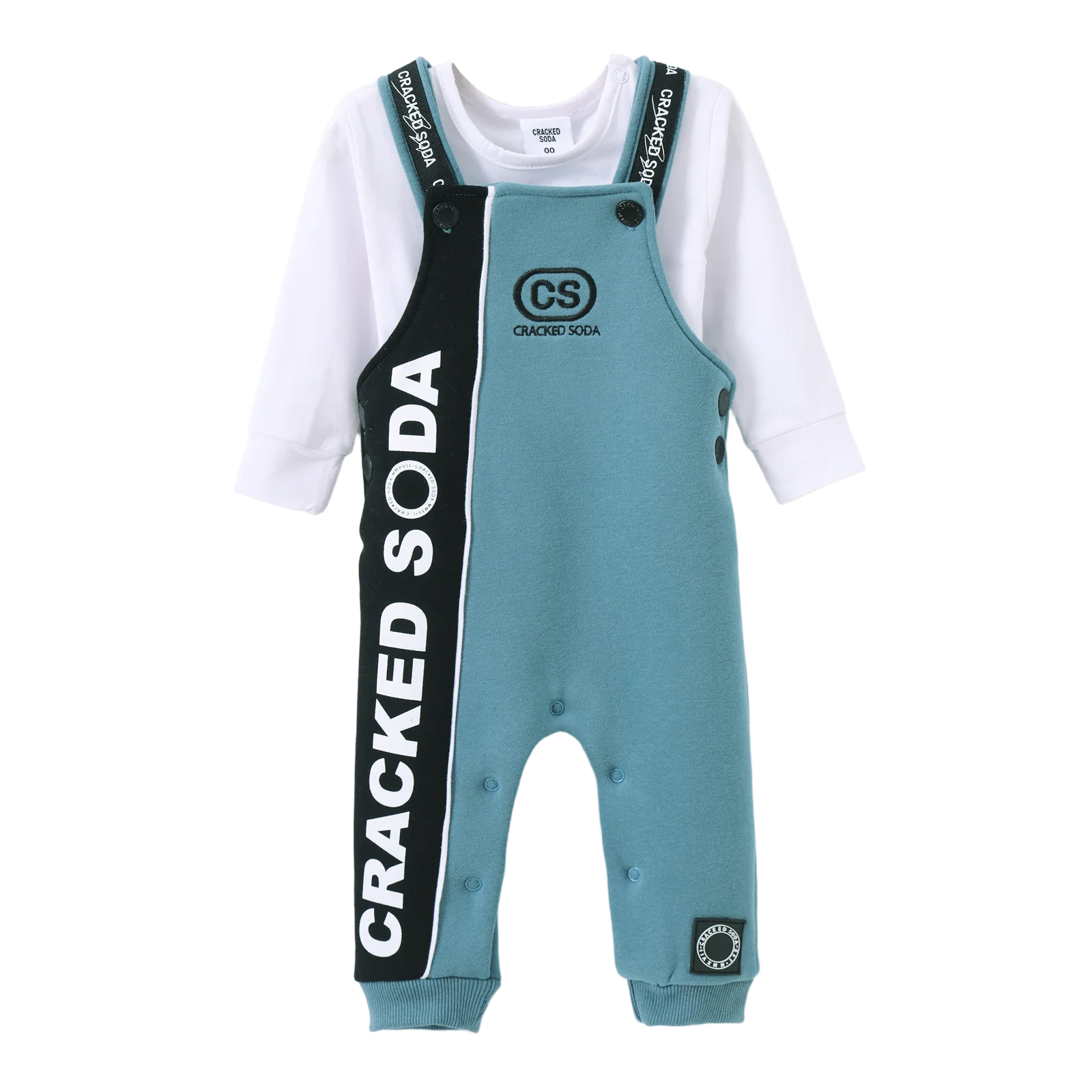 Julian Detail Overall Set - Teal - Image 4
