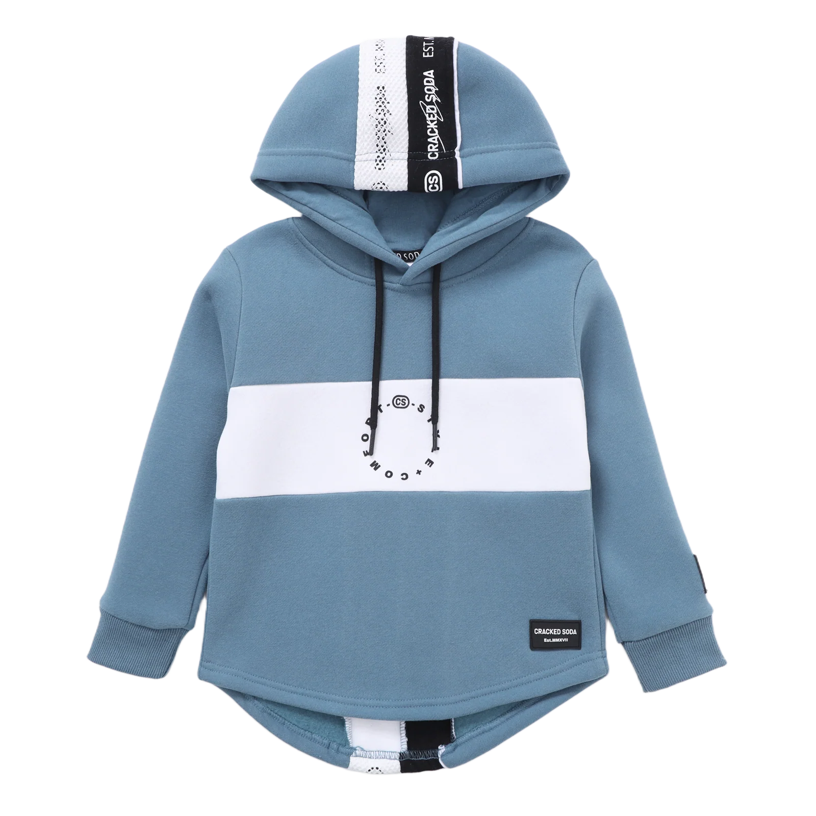 Julian Detailed Back Hoodie - Teal - Image 9
