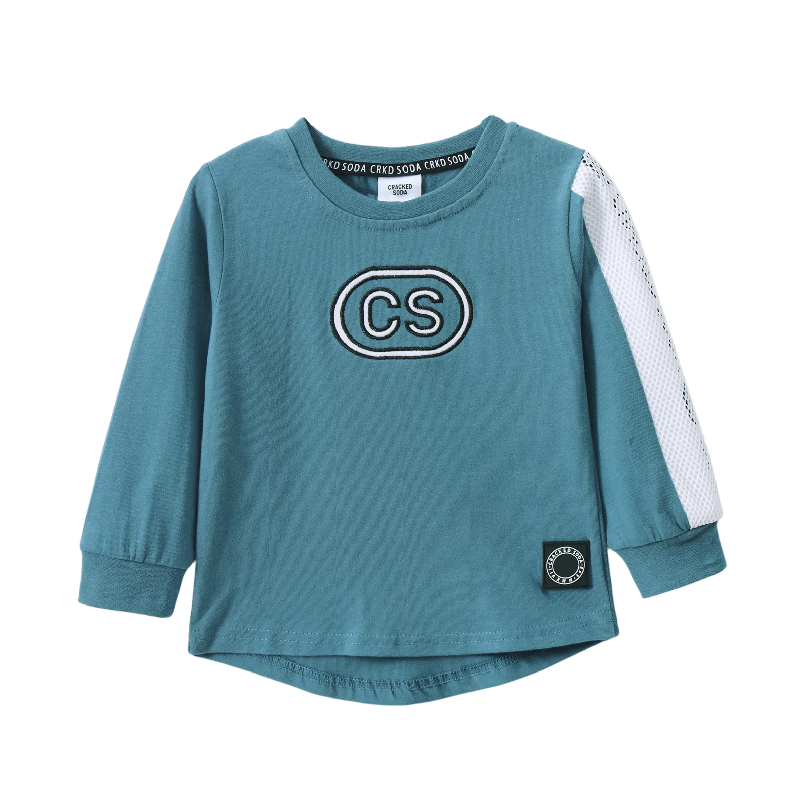 Julian Detailed Tee - Teal - Image 5