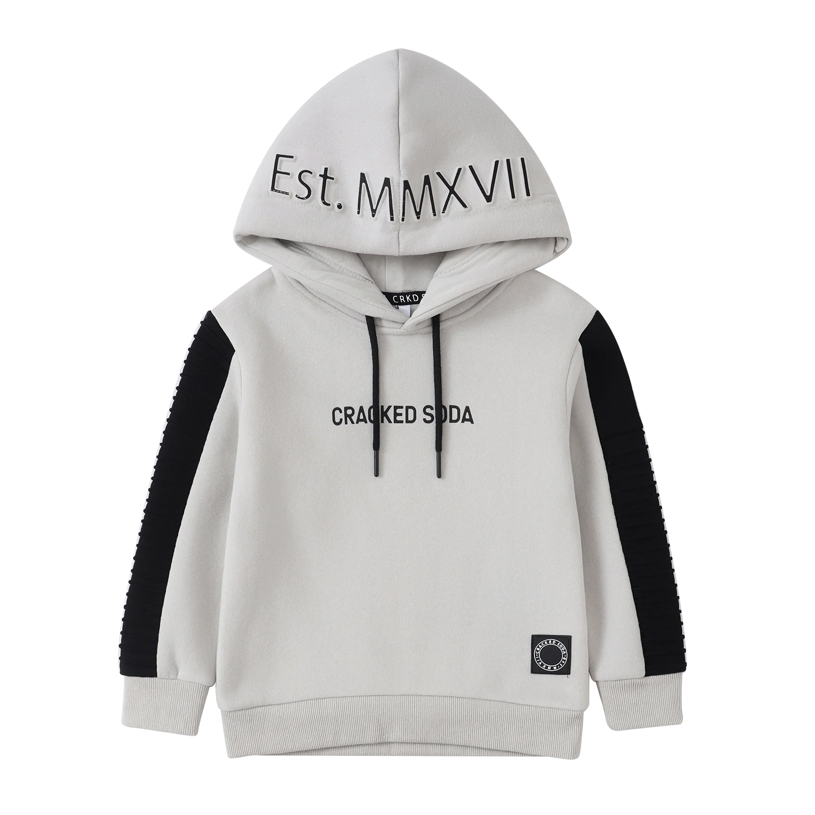 Leo Elevated Hoodie - Pebble - Image 4