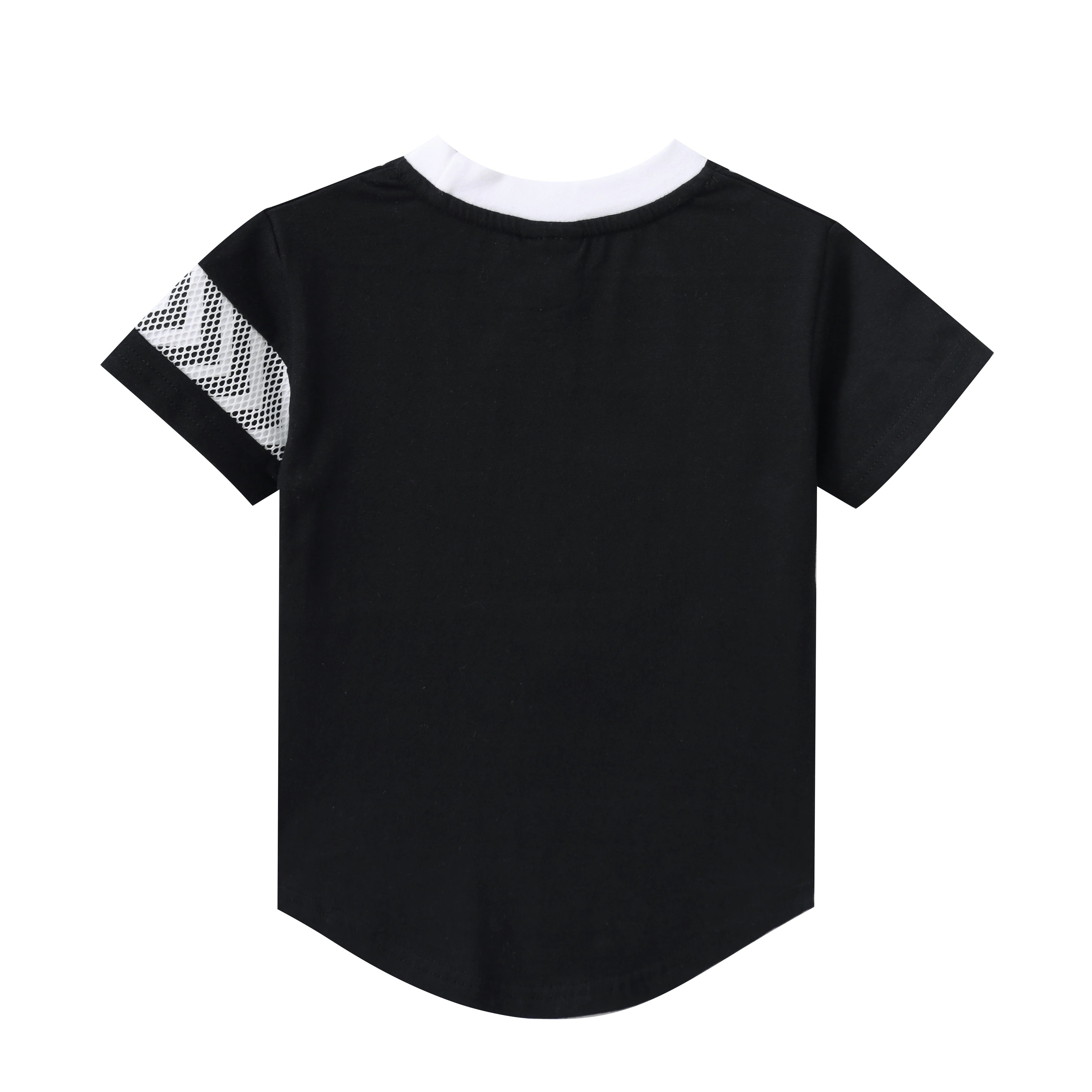 Luca Detailed Tee - Black - Image 7