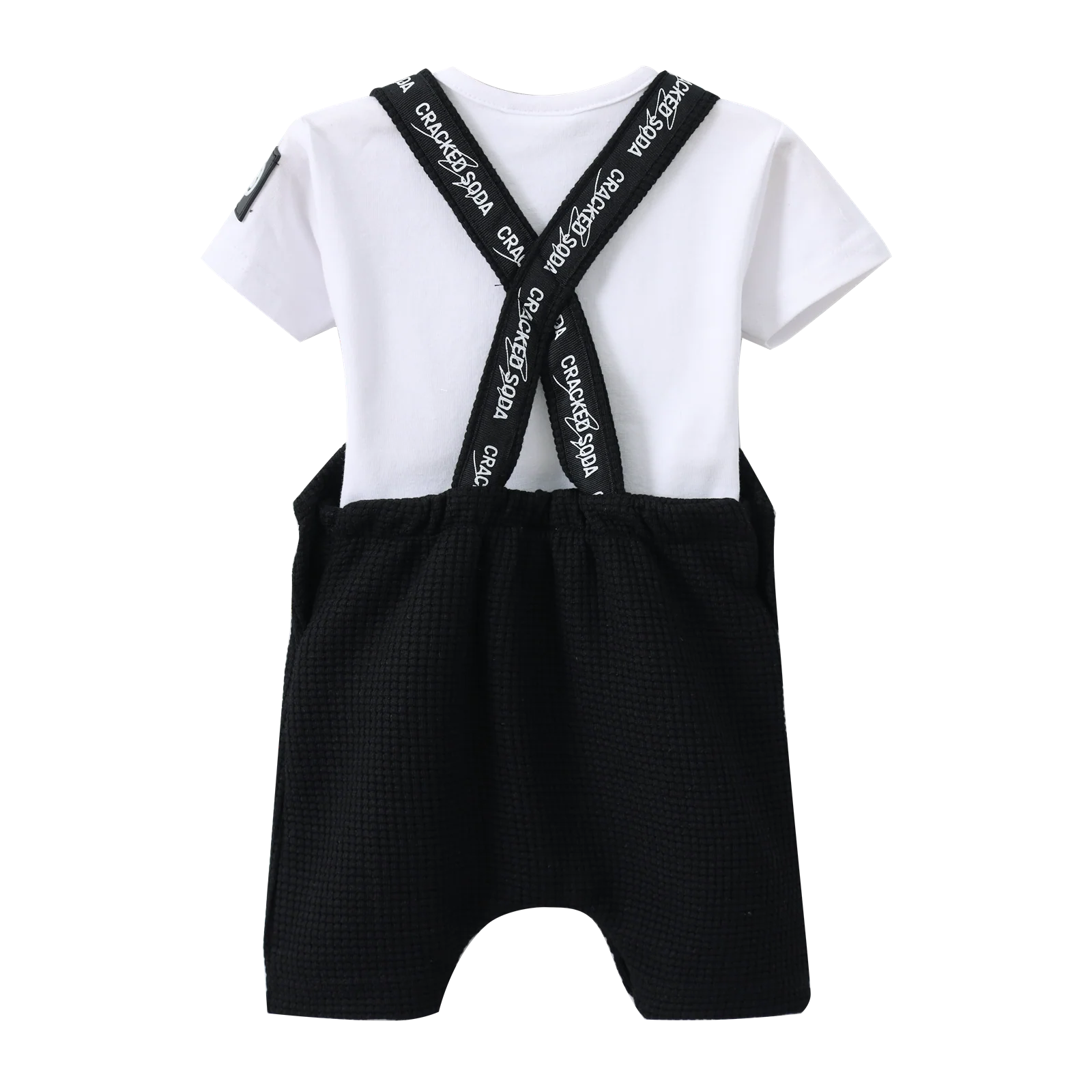 Luca Waffle Overal Set - Black - Image 8