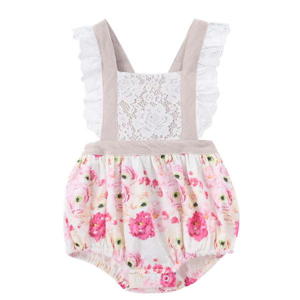 Macie Lacey Frill Overalls