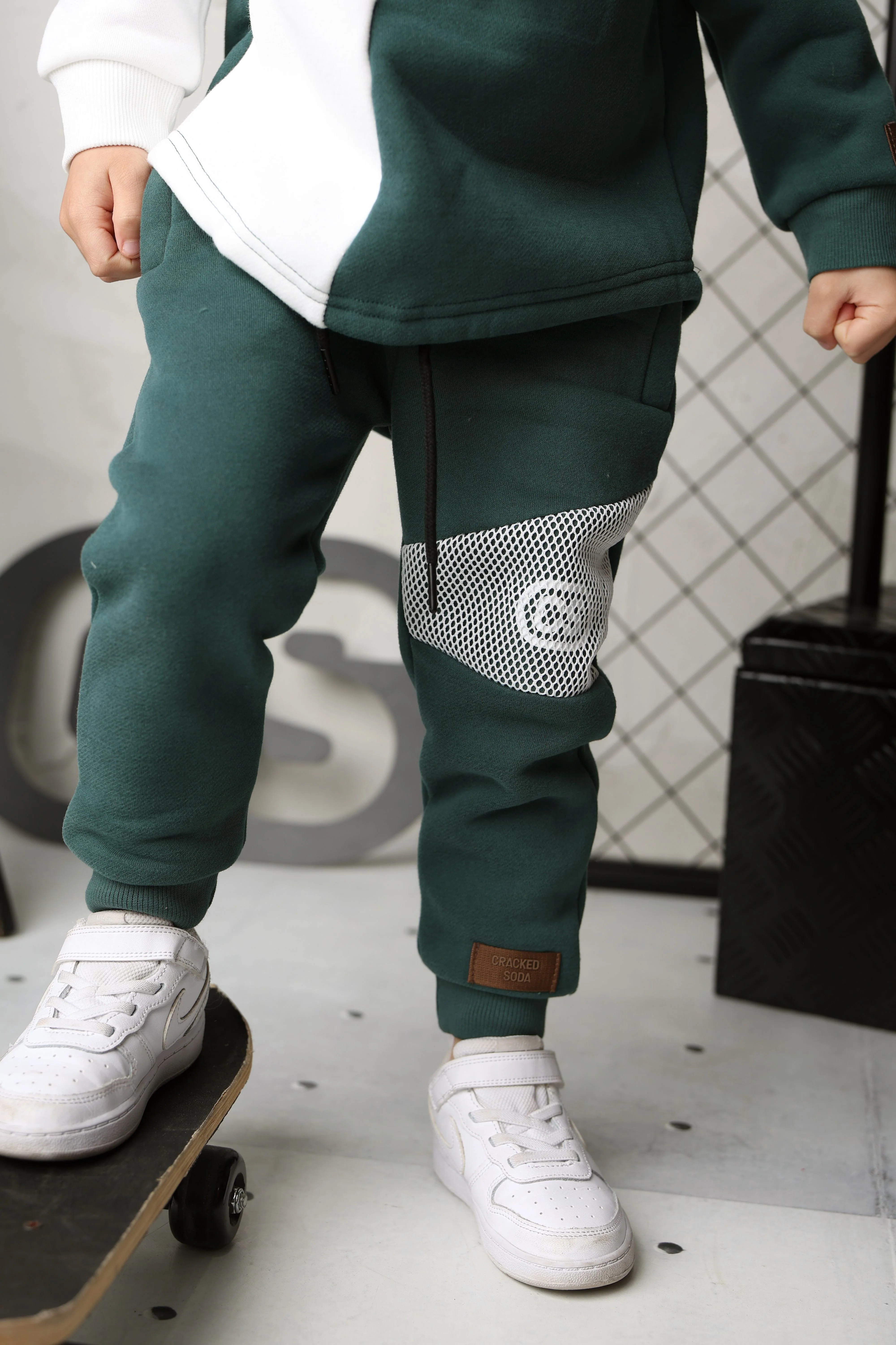 Malachi Detailed Trackpants - Forest