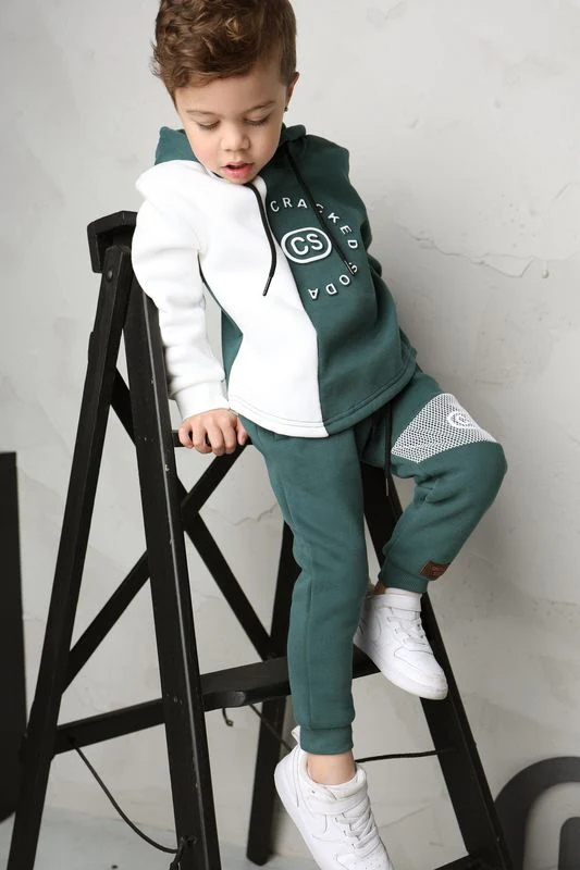 Malachi Detailed Trackpants - Forest - Image 2