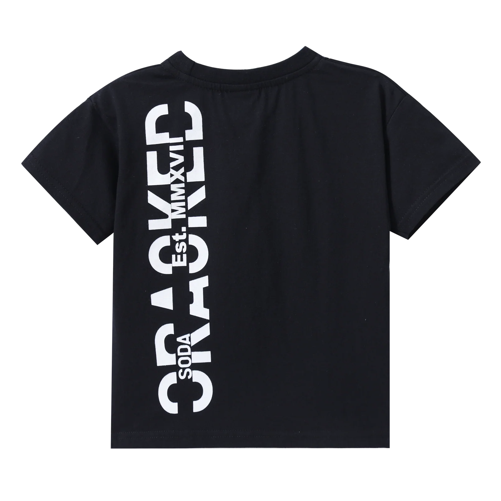 Malachi Printed Tee - Black - Image 4