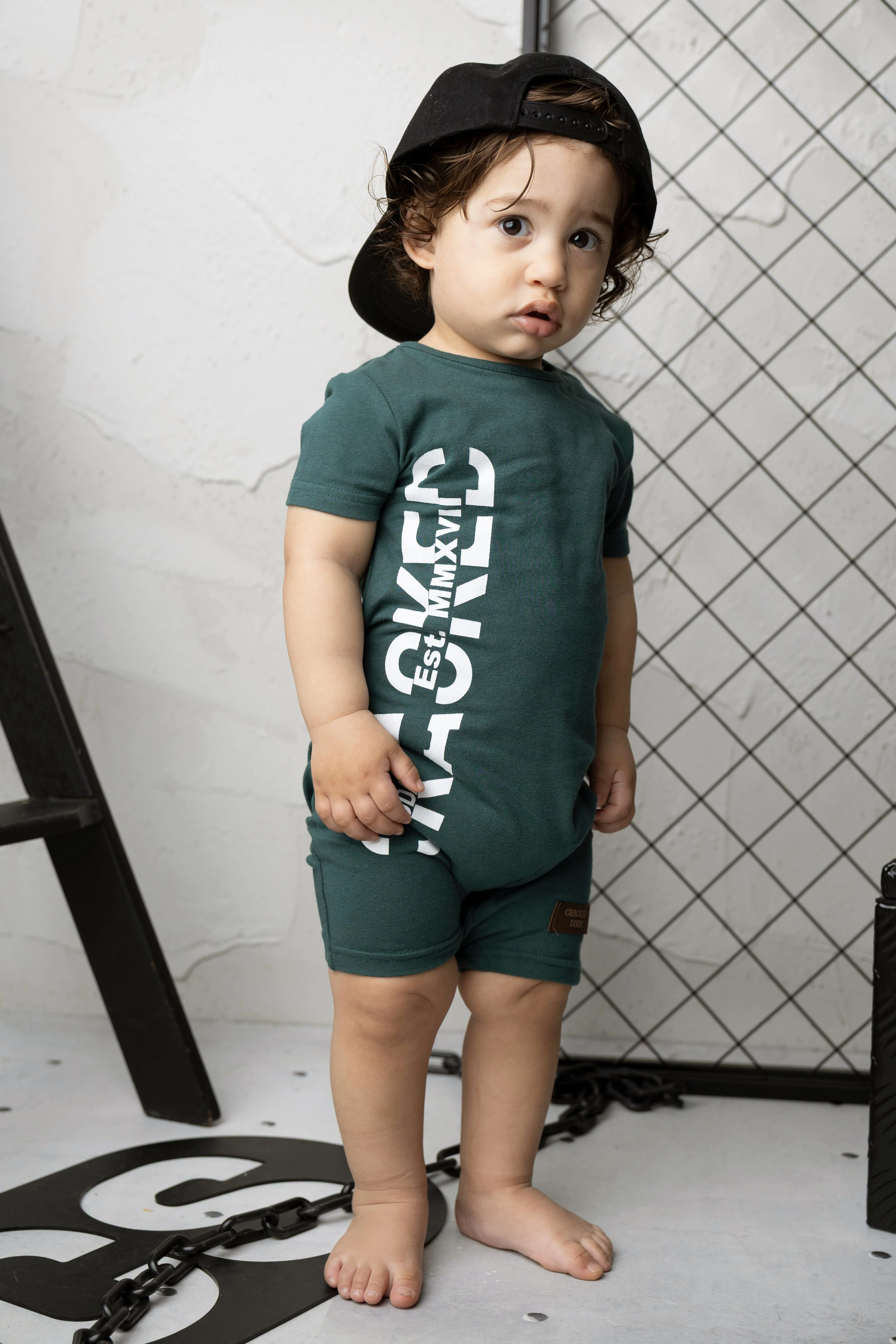 Malachi Romper - Forest