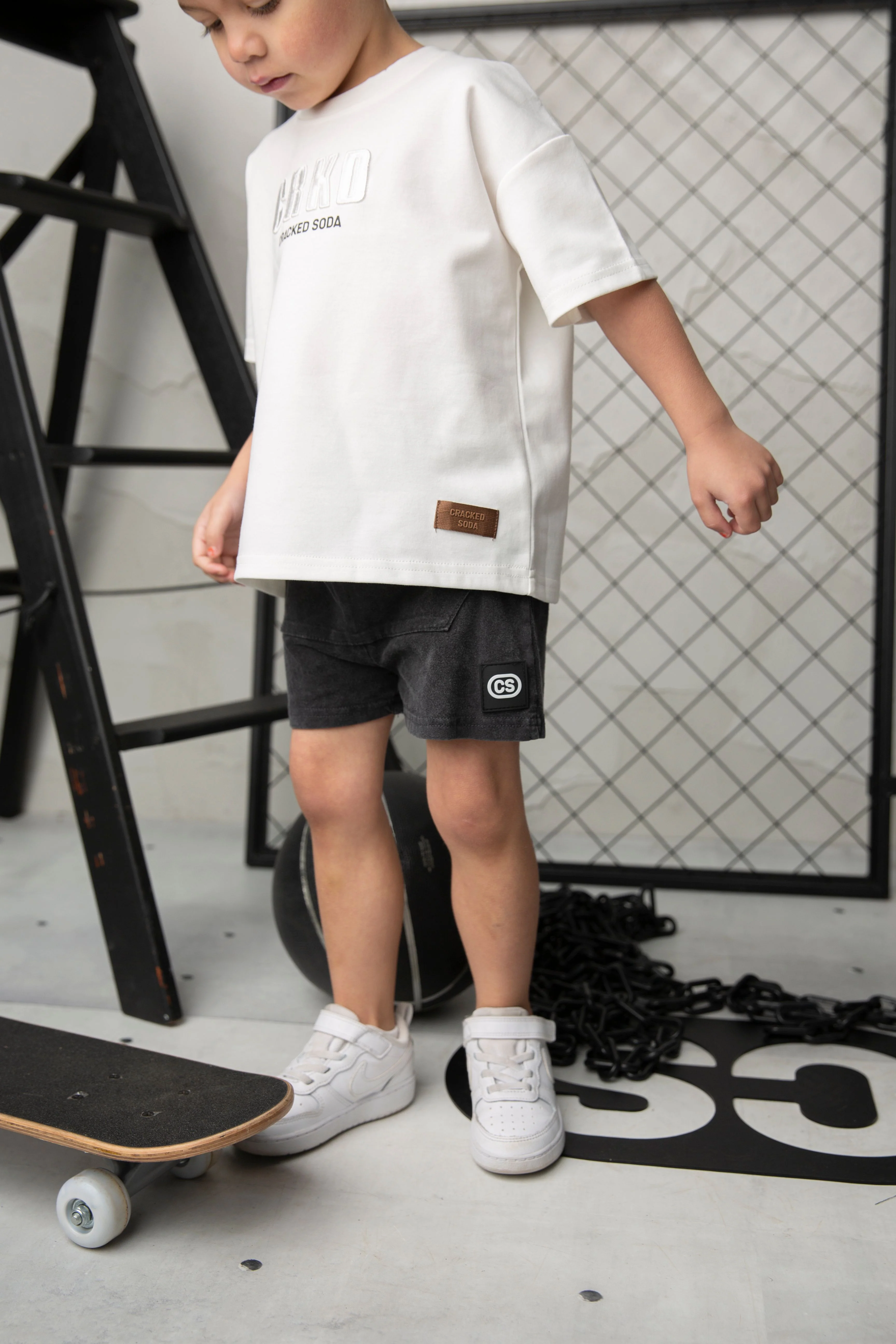 Mateo Pocket Short - Washed Ash