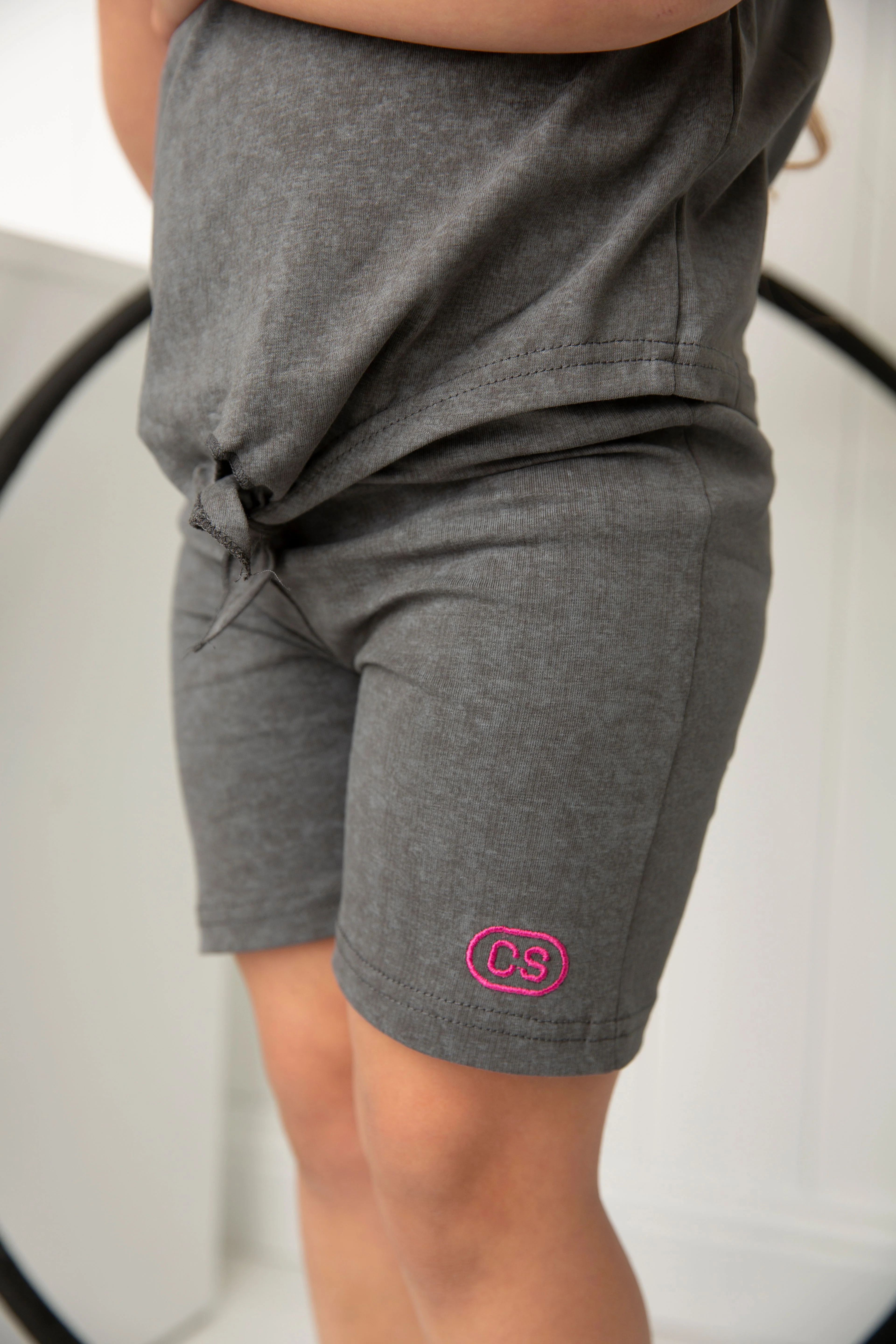 Mila CS Shorts - Grey Wash - Image 3